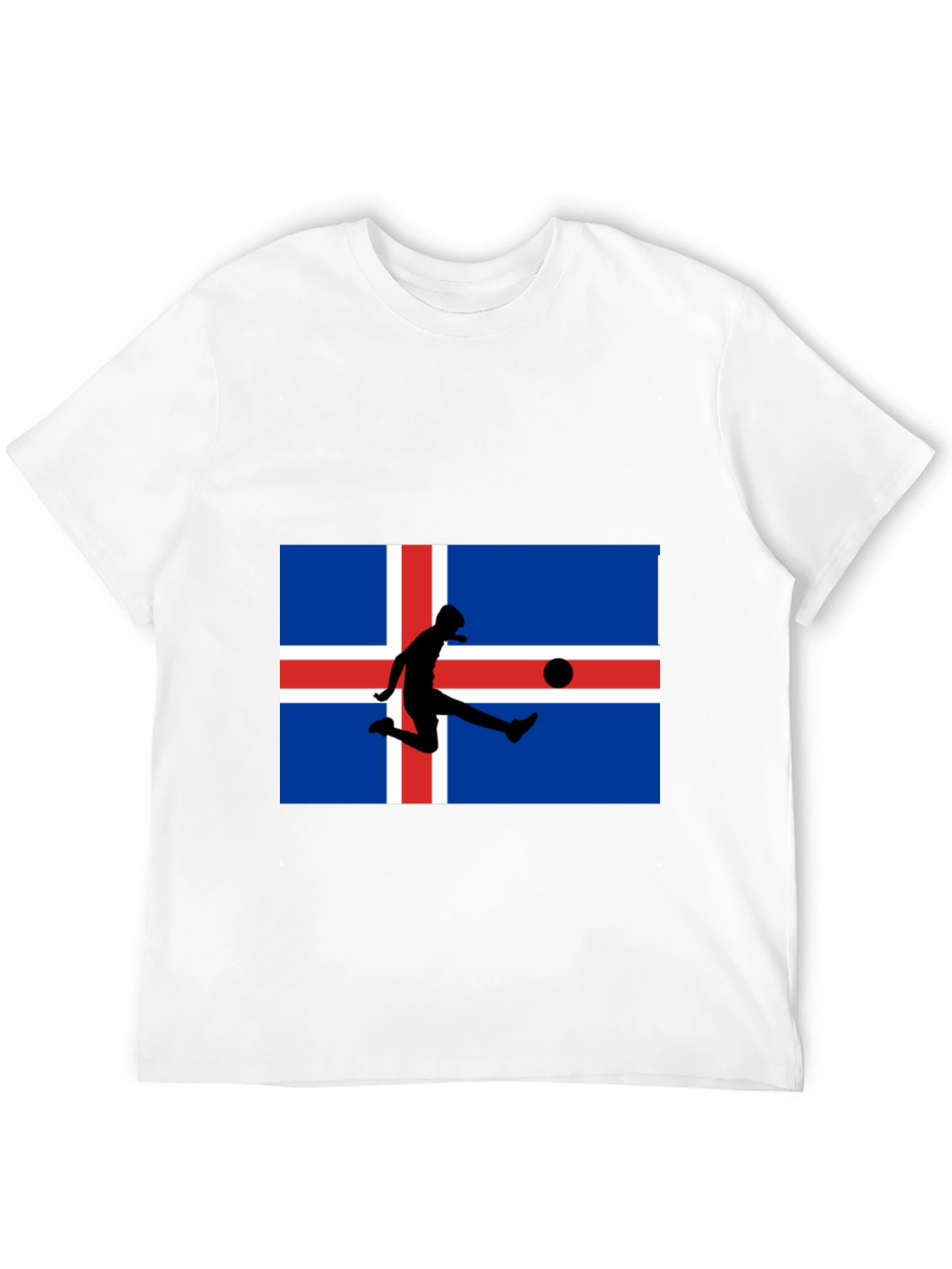 Iceland Flag Soccer T-Shirt