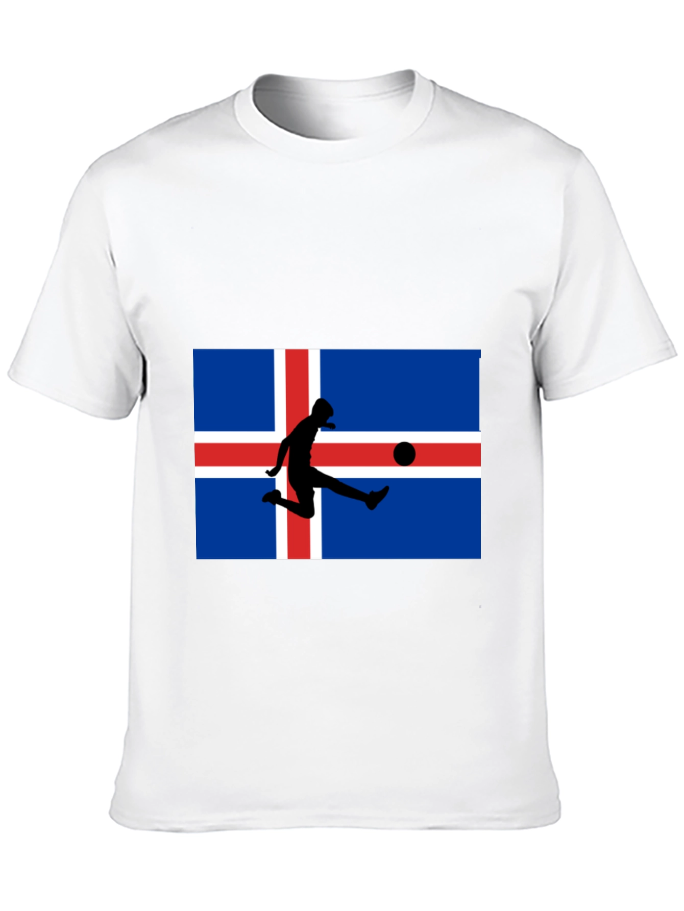Iceland Flag Soccer T-Shirt