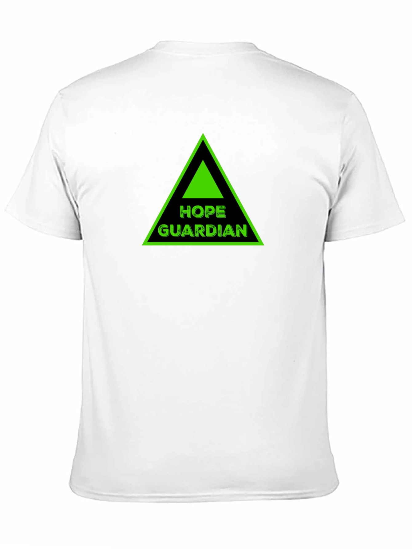 Hope Guardian Graphic Tee - Black Cotton T-Shirt