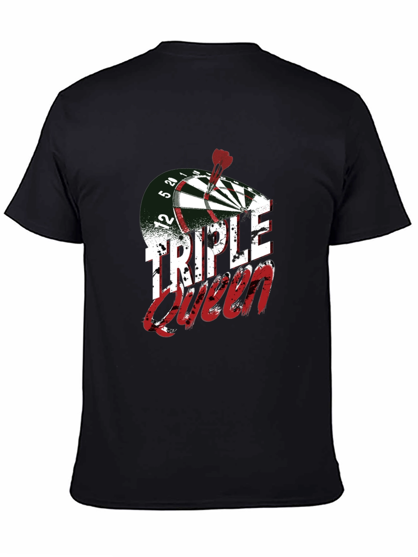 Triple Queen Dart Graphic Tee
