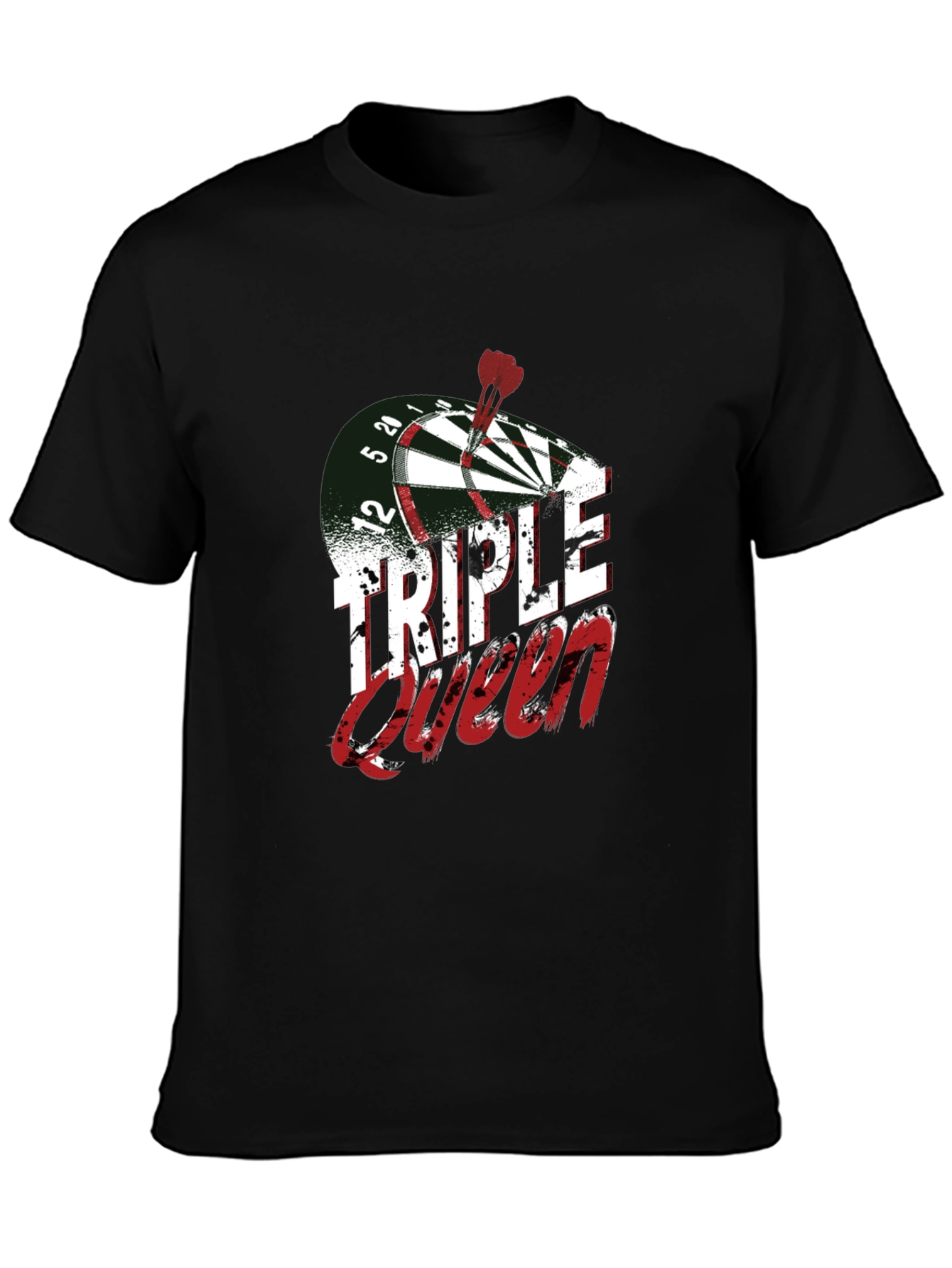 Triple Queen Dart Graphic Tee