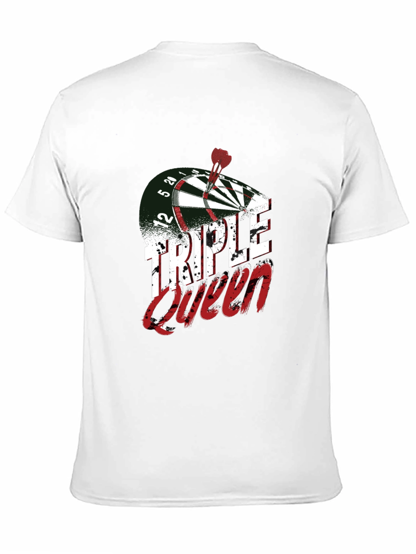 Triple Queen Dart Graphic Tee