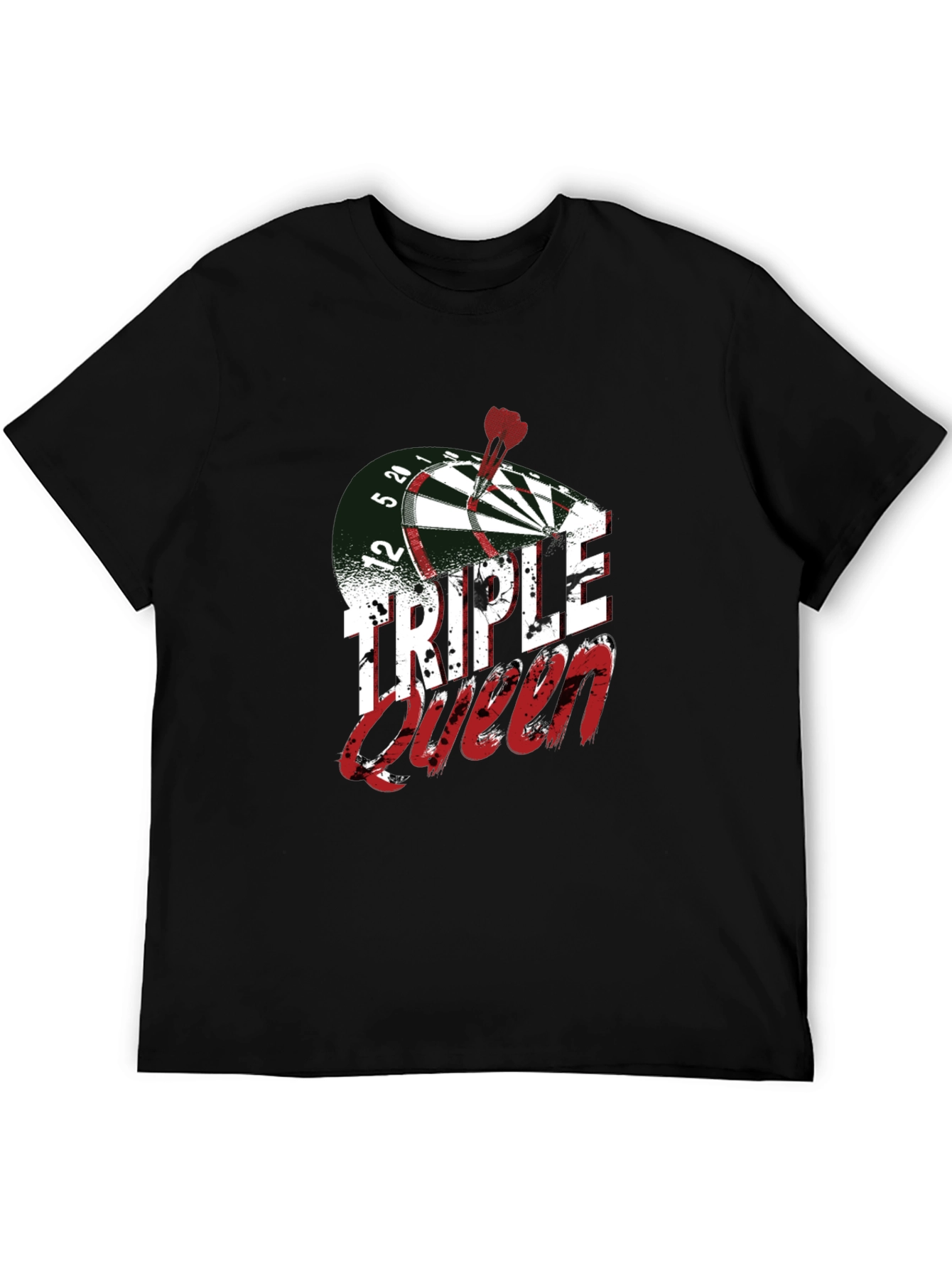 Triple Queen Dart Graphic Tee