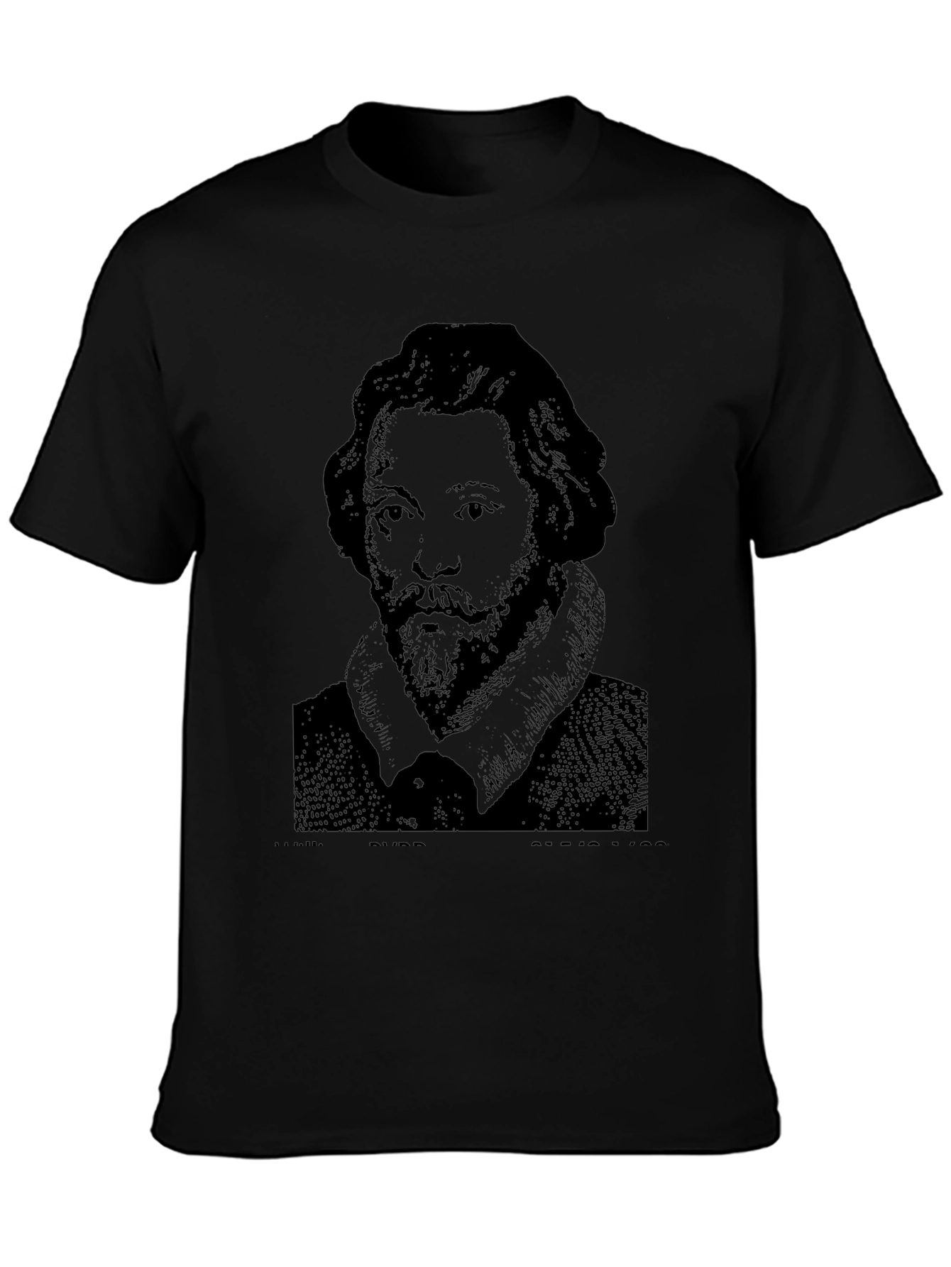 Shakespeare Graphic Tee - Classic Black T-Shirt
