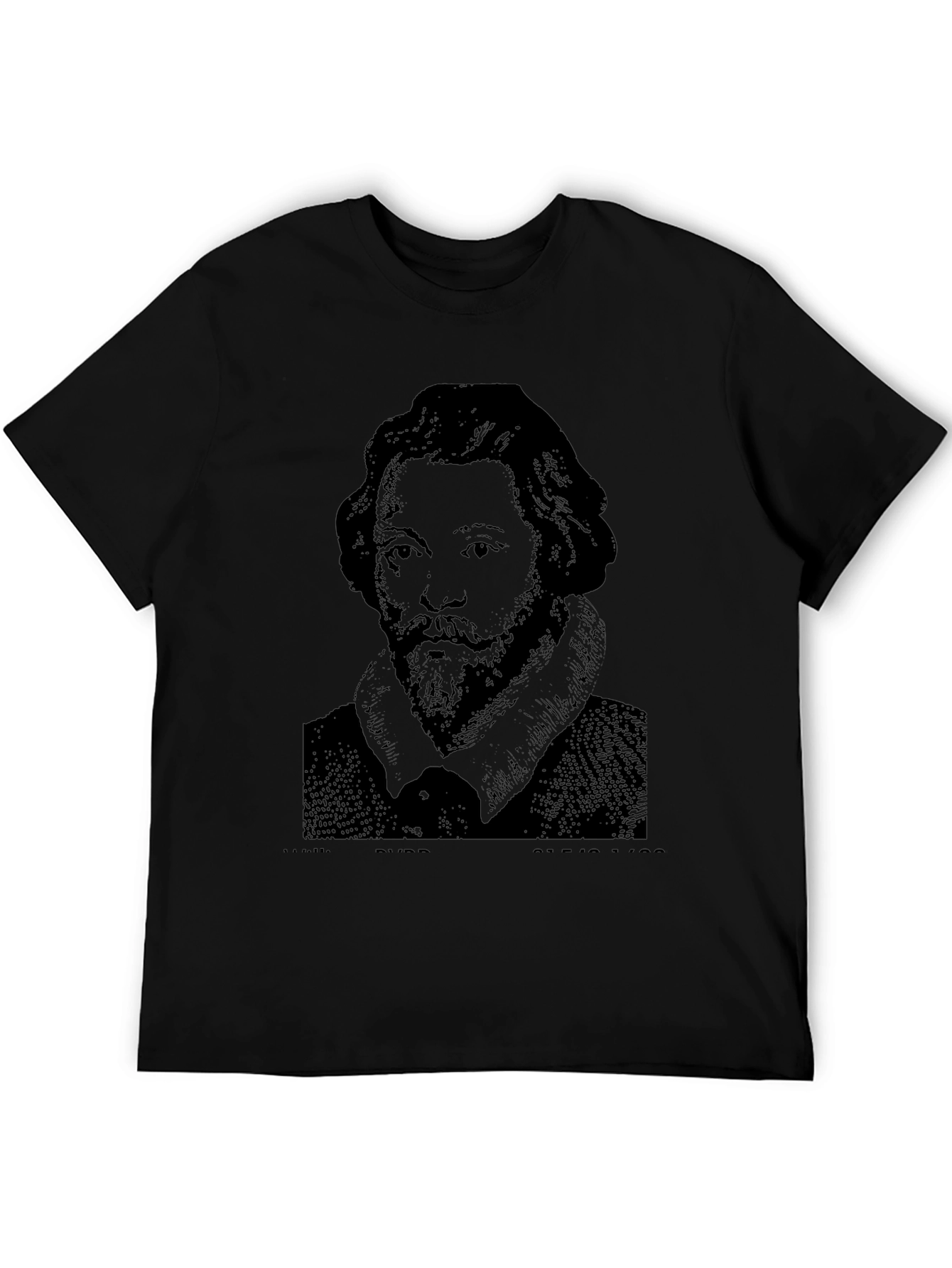 Shakespeare Graphic Tee - Classic Black T-Shirt