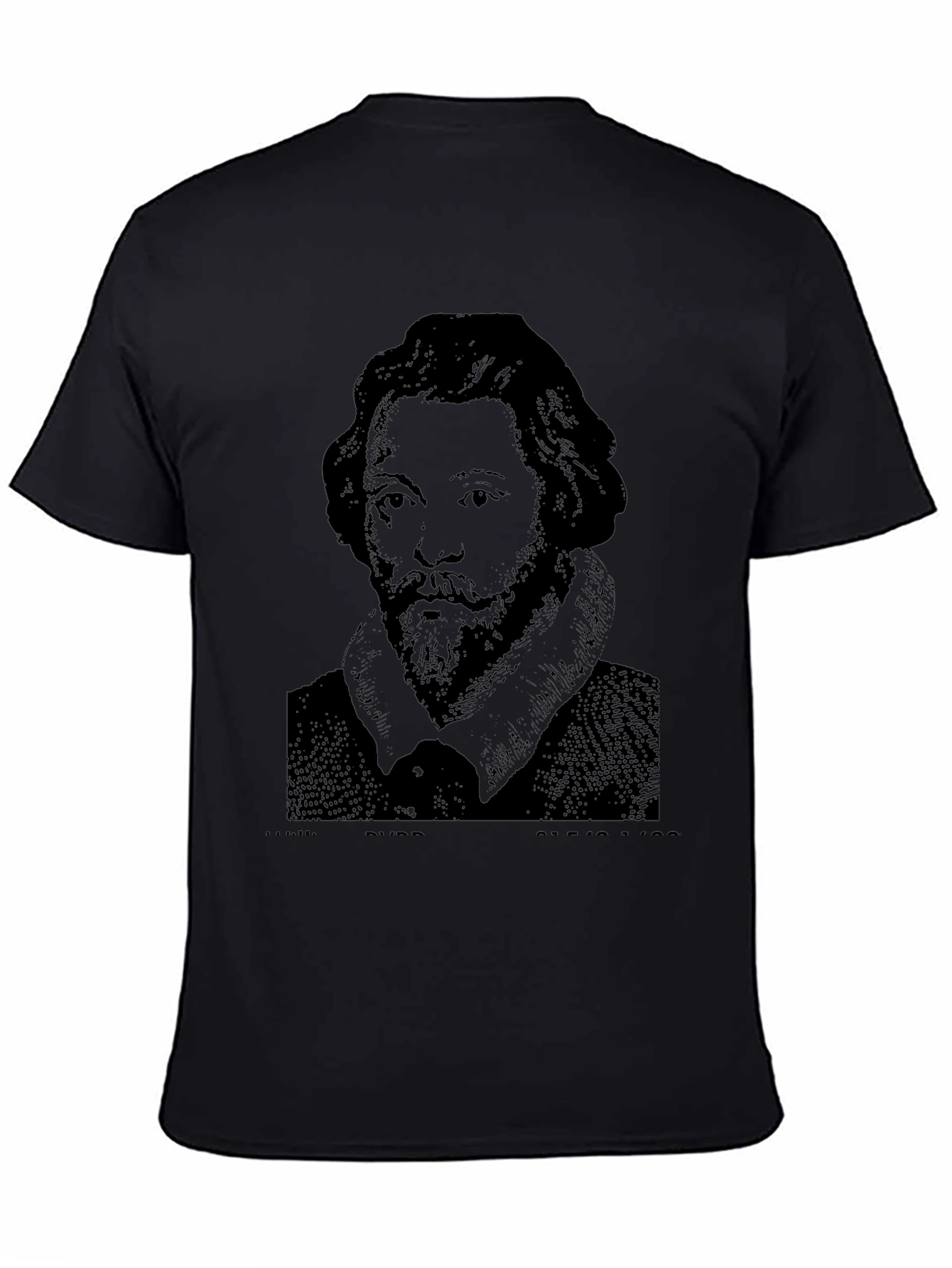 Shakespeare Graphic Tee - Classic Black T-Shirt