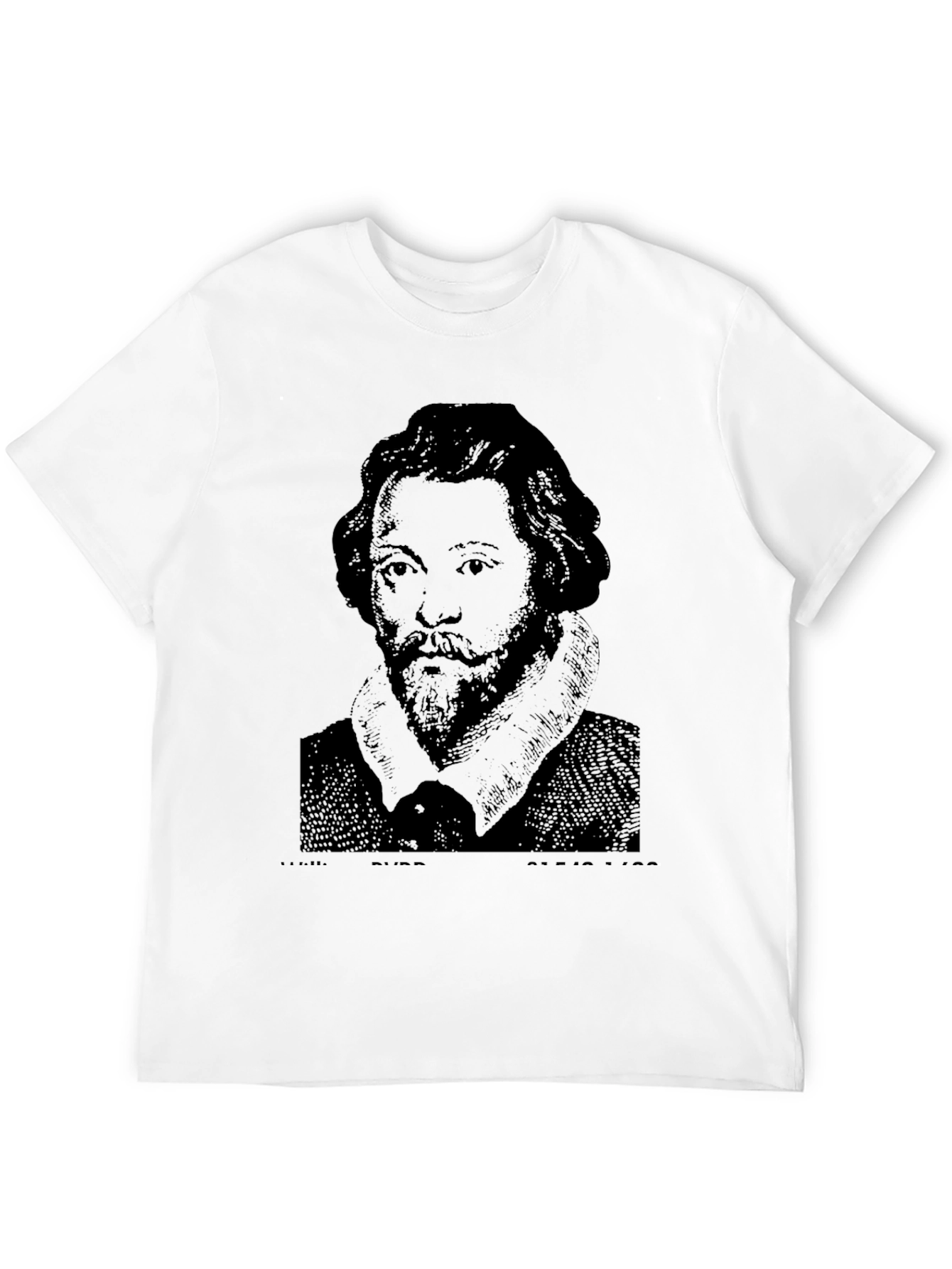 Shakespeare Graphic Tee - Classic Black T-Shirt