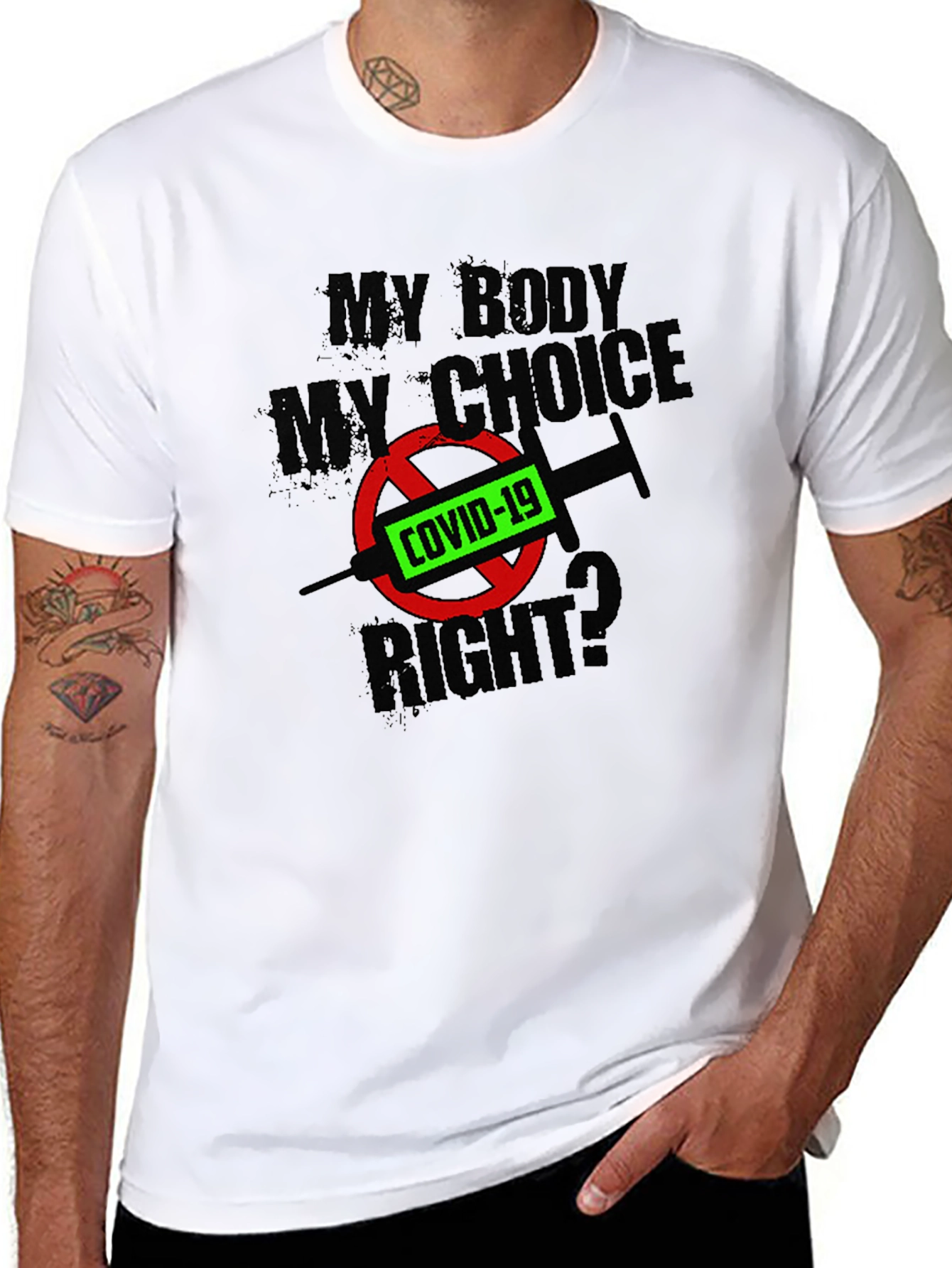 My Body My Choice? COVID-19 T-Shirt