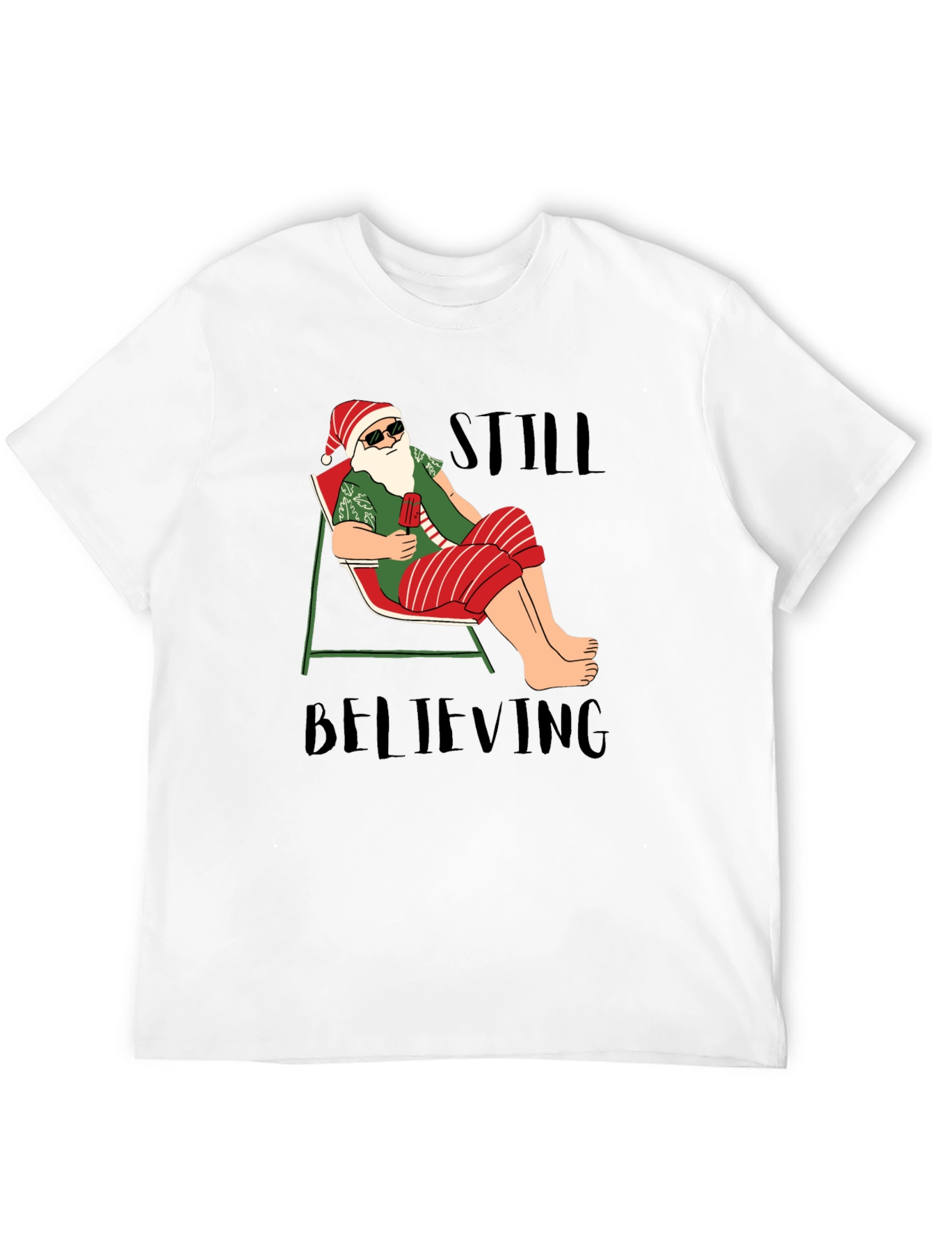 Still Believing Santa T-Shirt - Summer Holiday