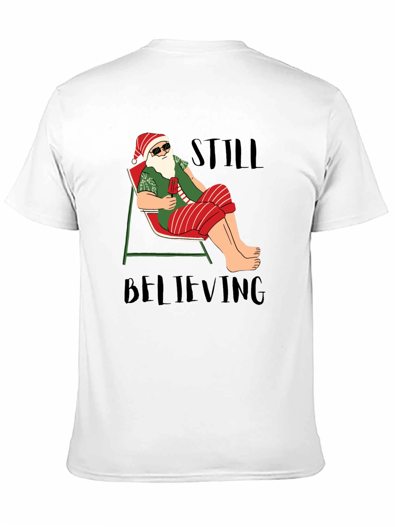 Still Believing Santa T-Shirt - Summer Holiday