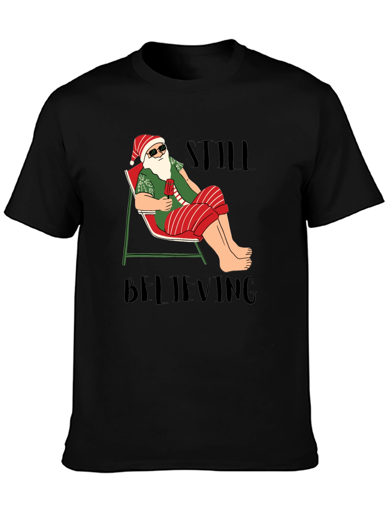 Still Believing Santa T-Shirt - Summer Holiday