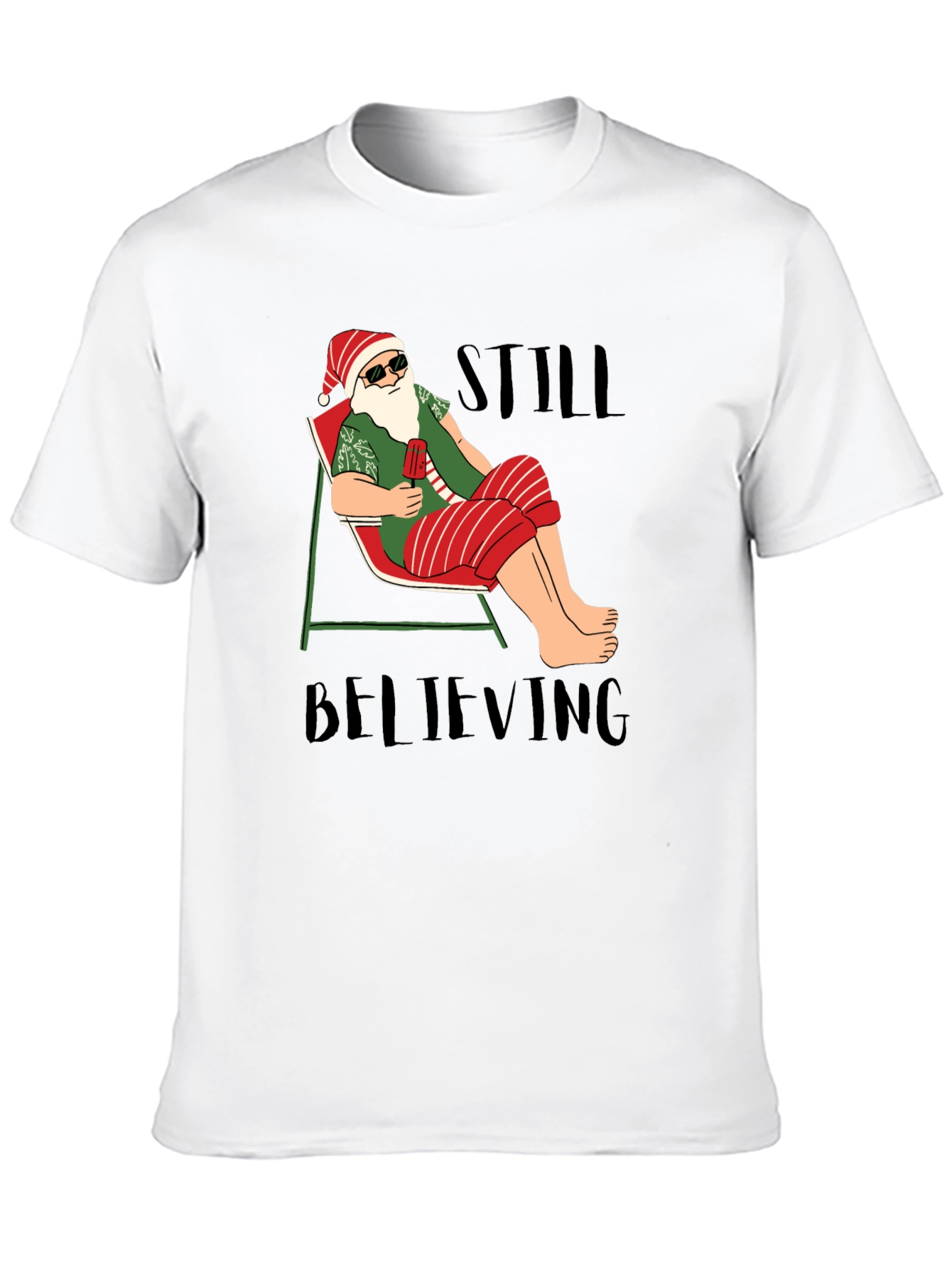 Still Believing Santa T-Shirt - Summer Holiday