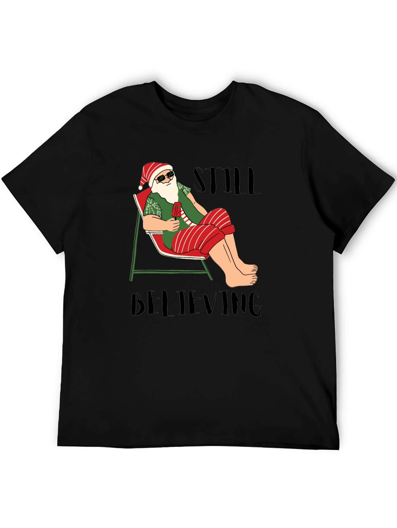 Still Believing Santa T-Shirt - Summer Holiday