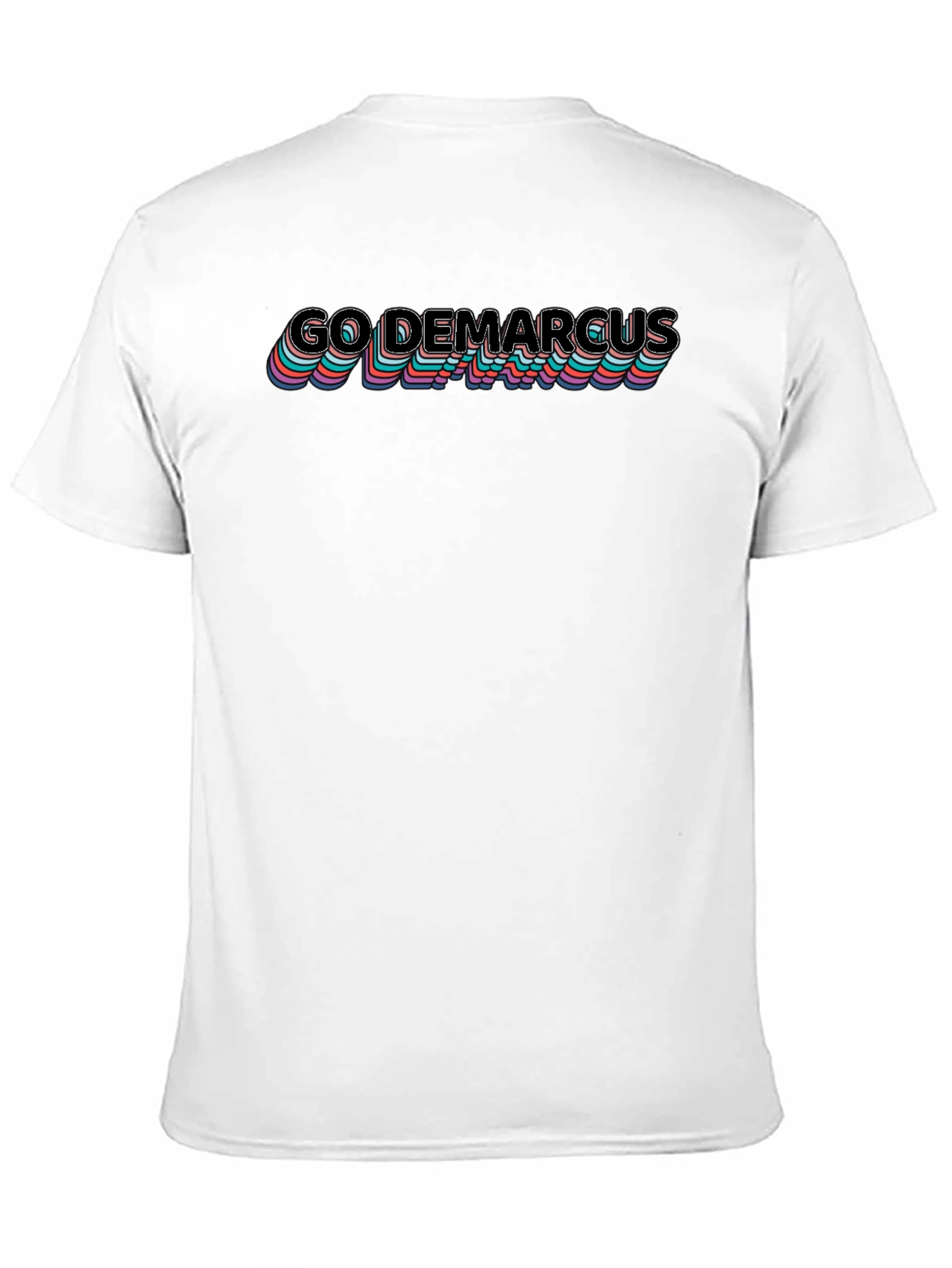 Go DeMarcus Retro T-Shirt - Black Cotton Tee