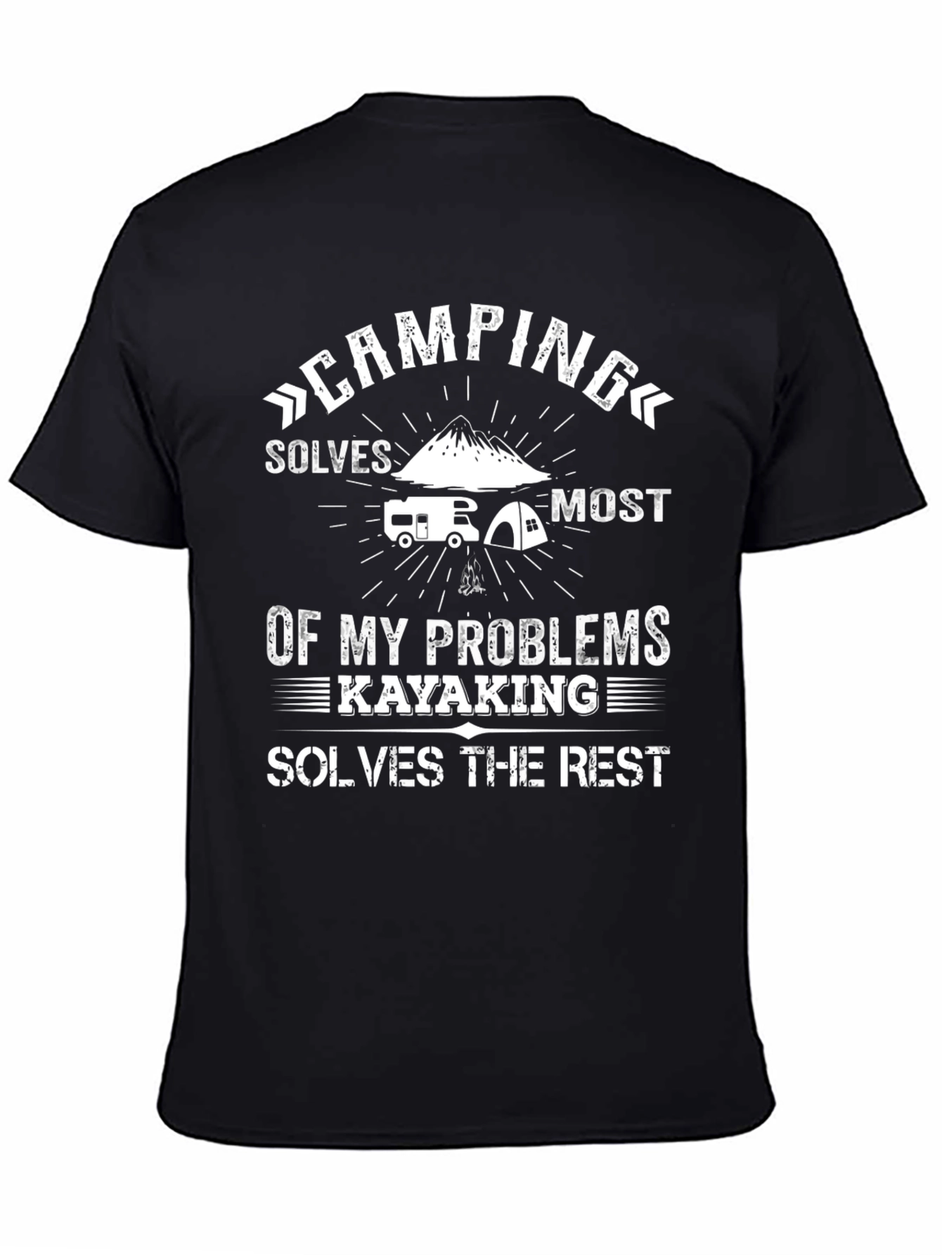 Camping & Kayaking Solve My Problems T-Shirt