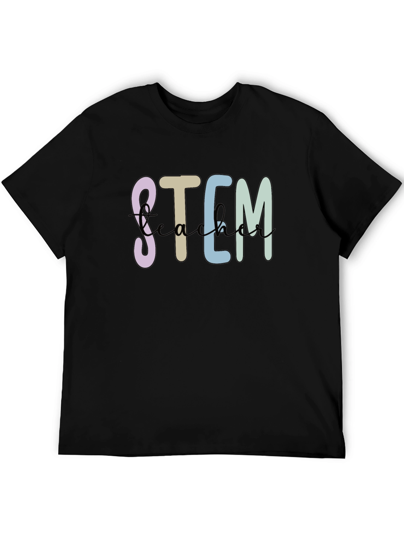 STEM Teacher Black T-Shirt