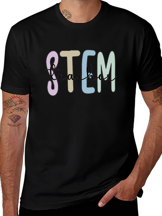 STEM Teacher Black T-Shirt