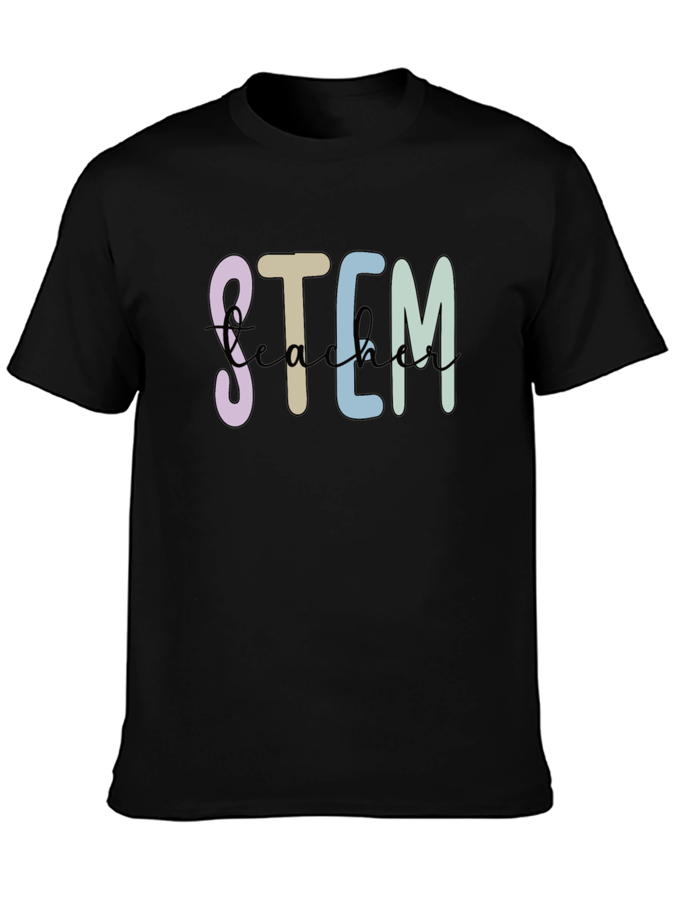 STEM Teacher Black T-Shirt