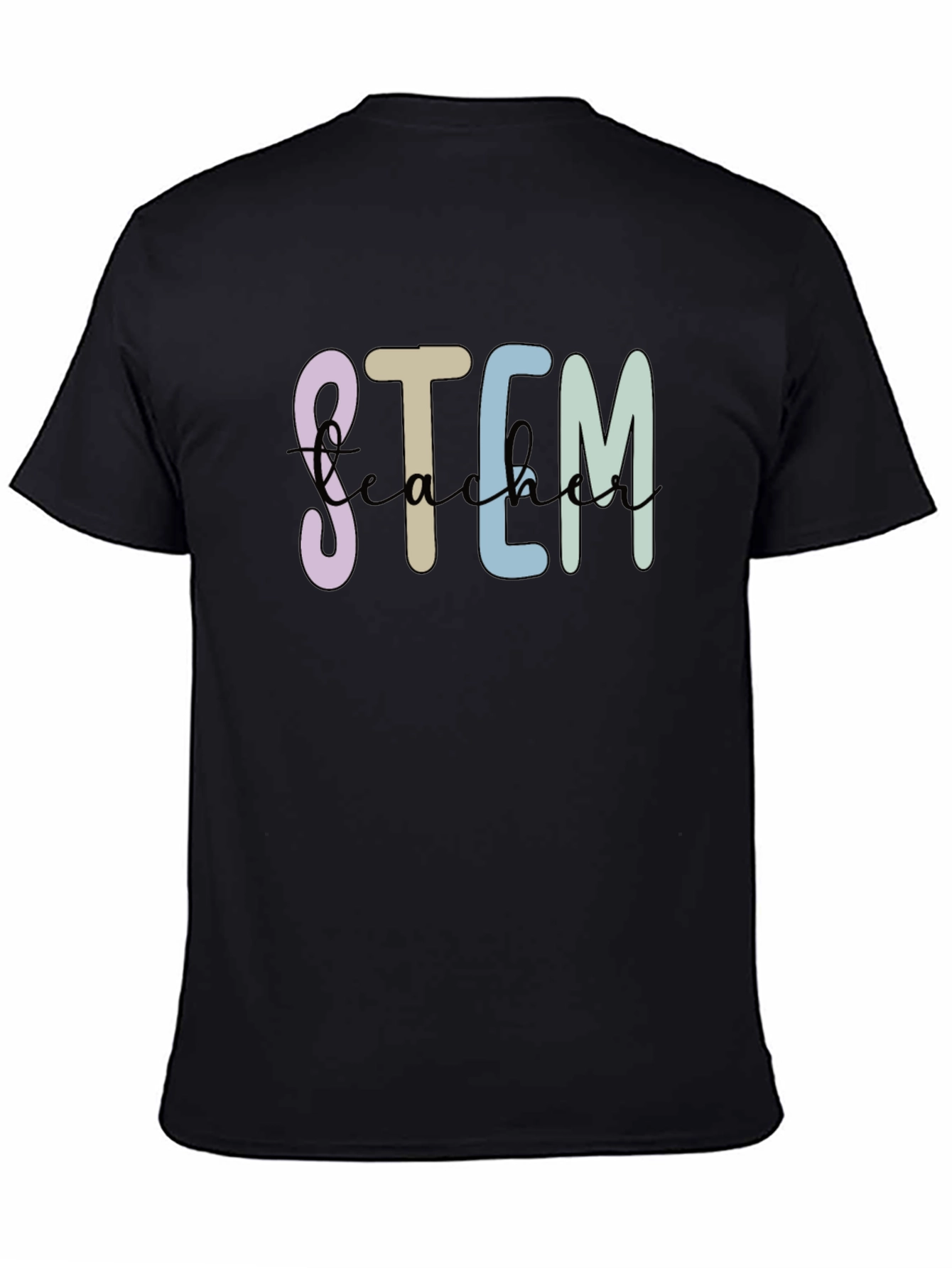 STEM Teacher Black T-Shirt