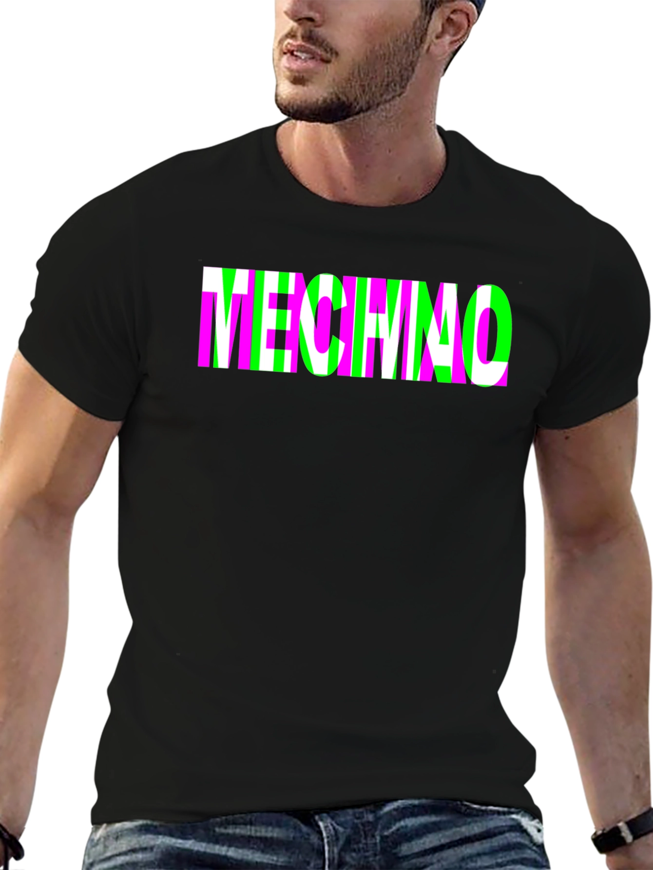 Techno Graphic Tee - Bold Rave Style