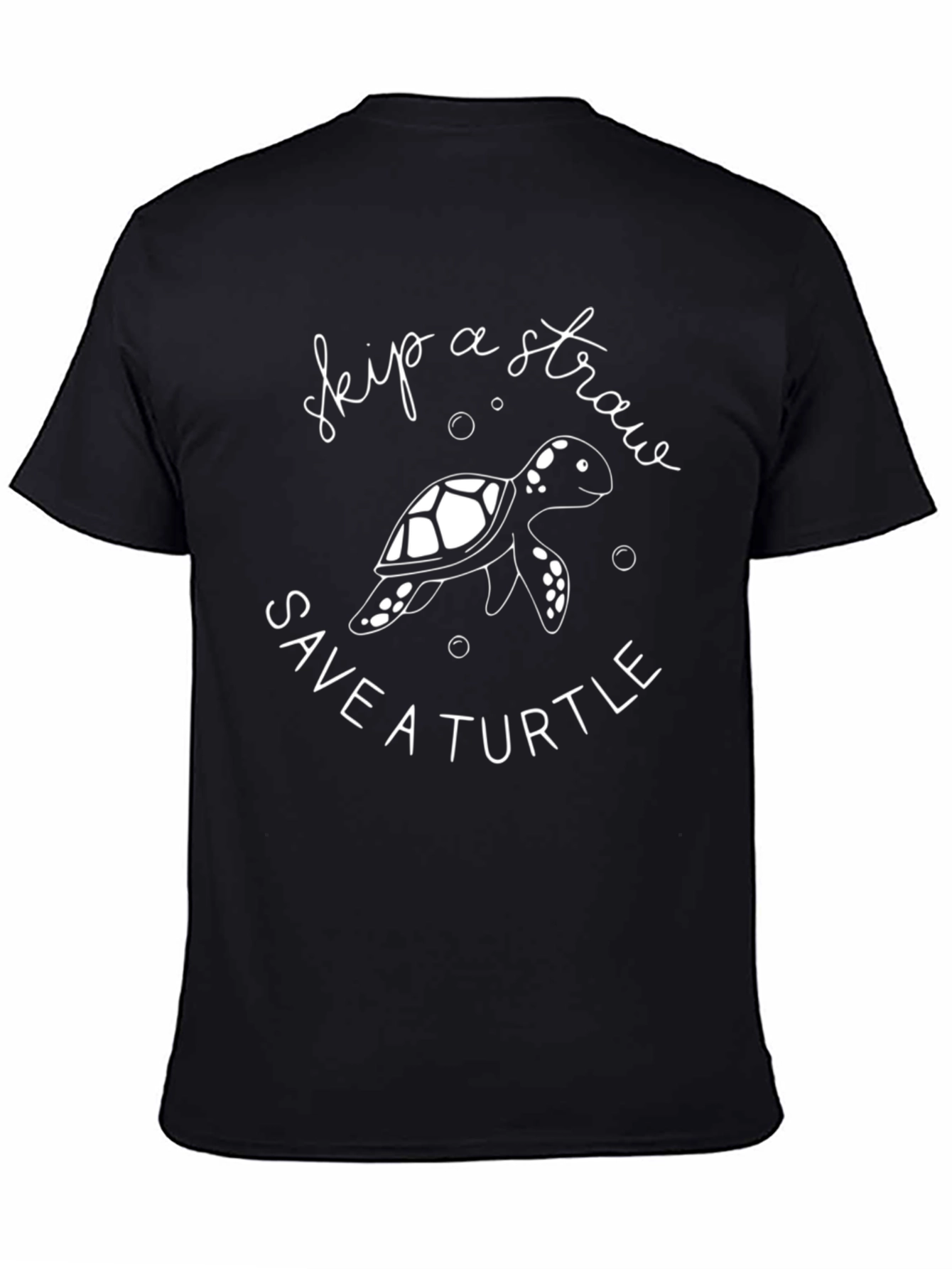 Skip a Straw Save a Turtle Graphic Tee