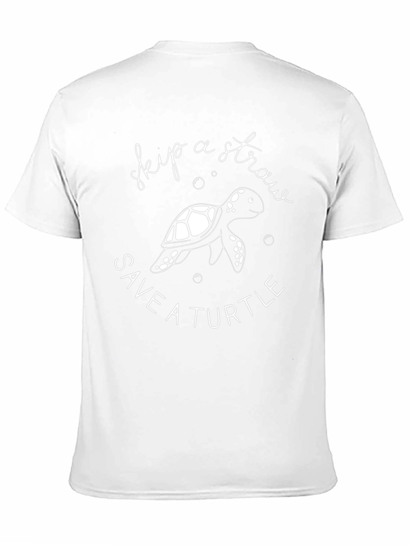 Skip a Straw Save a Turtle Graphic Tee