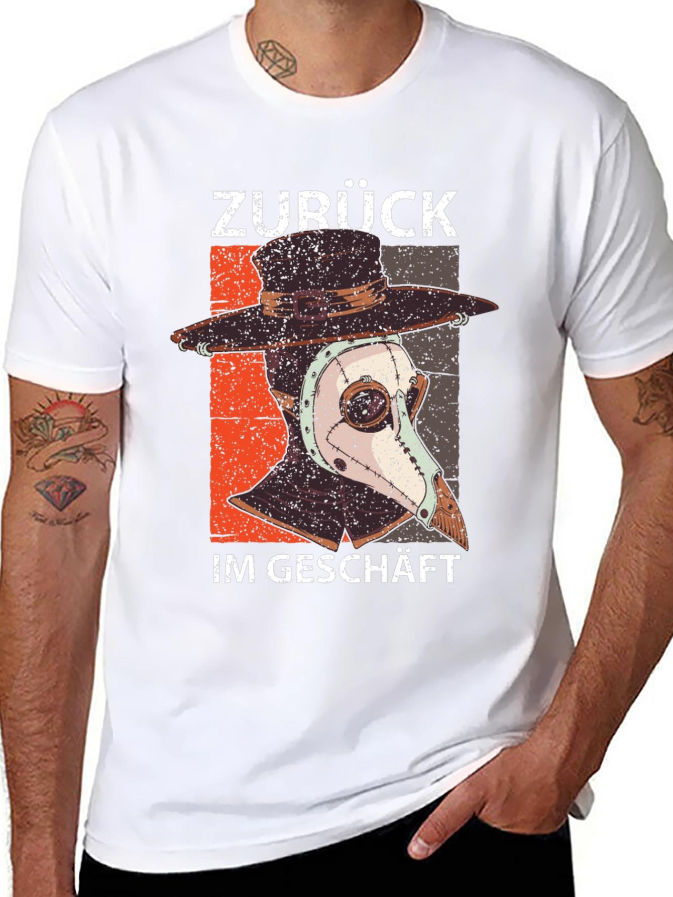 Plague Doctor Back in Business T-Shirt