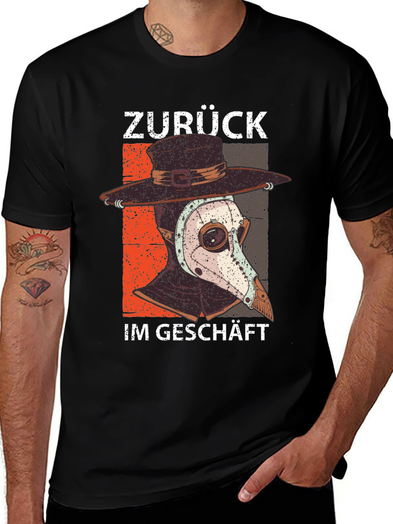 Plague Doctor Back in Business T-Shirt