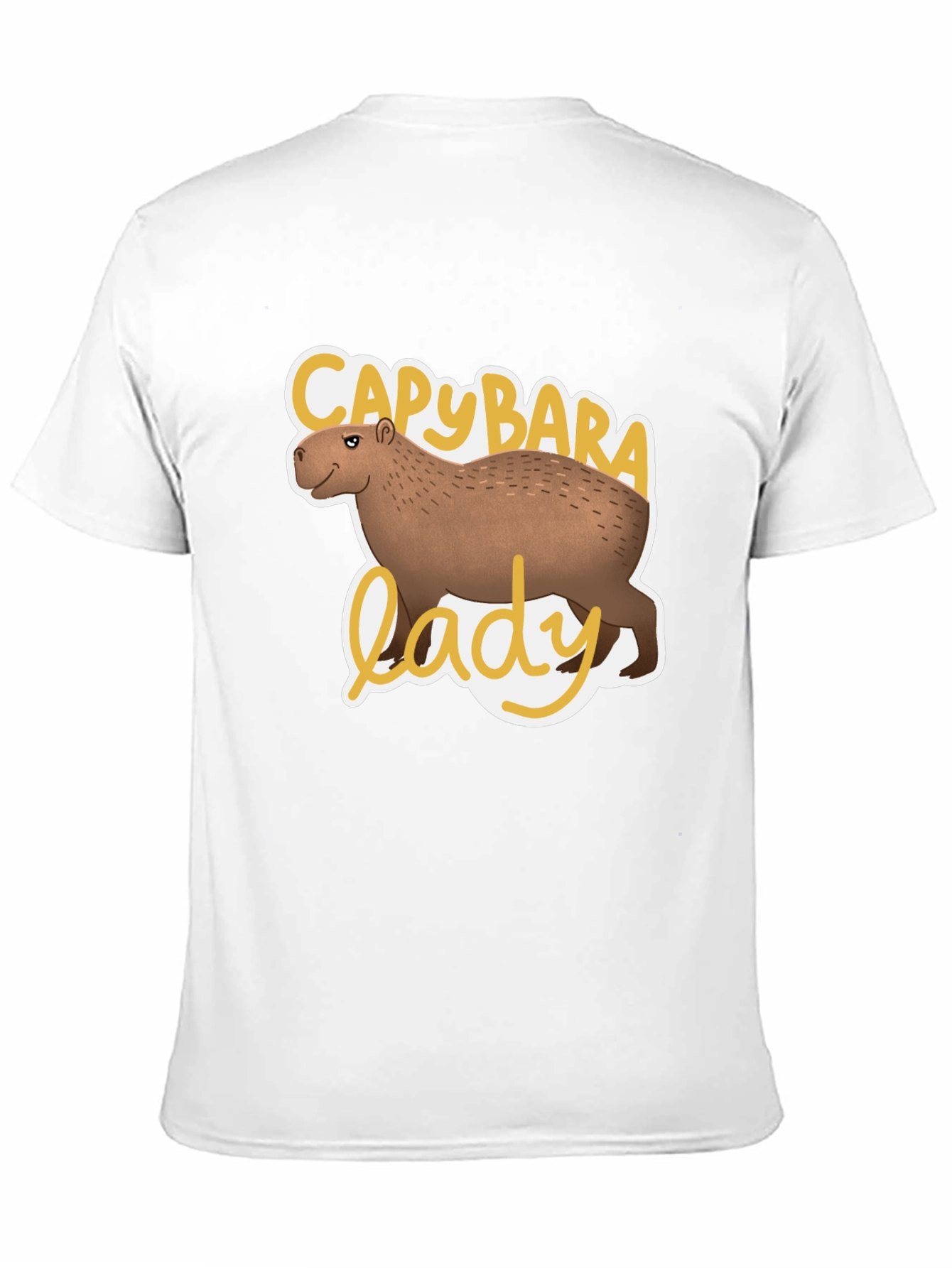 Capybara Lady Graphic T-Shirt