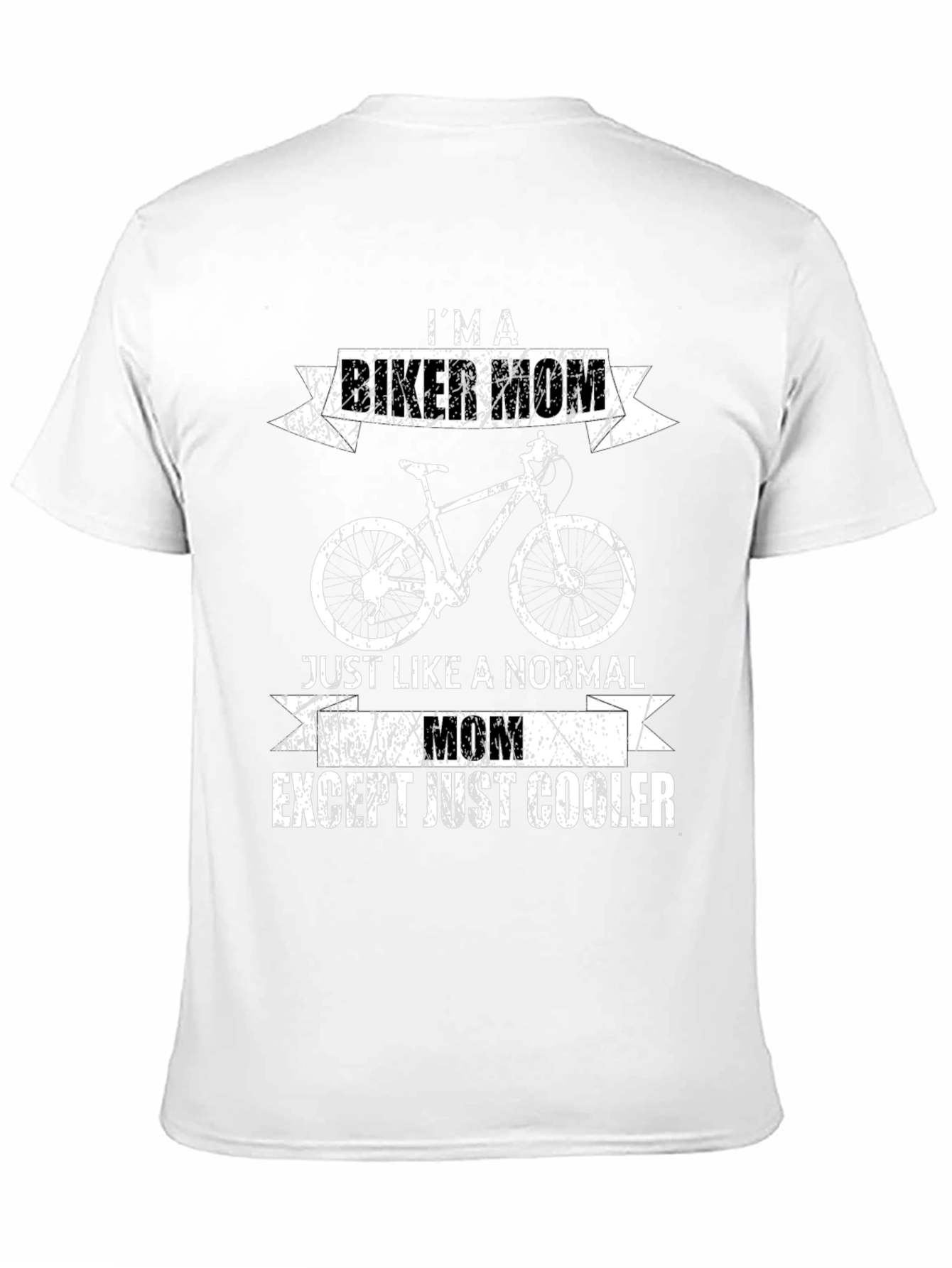 Im a Biker Mom T-Shirt - Cool Graphic Tee