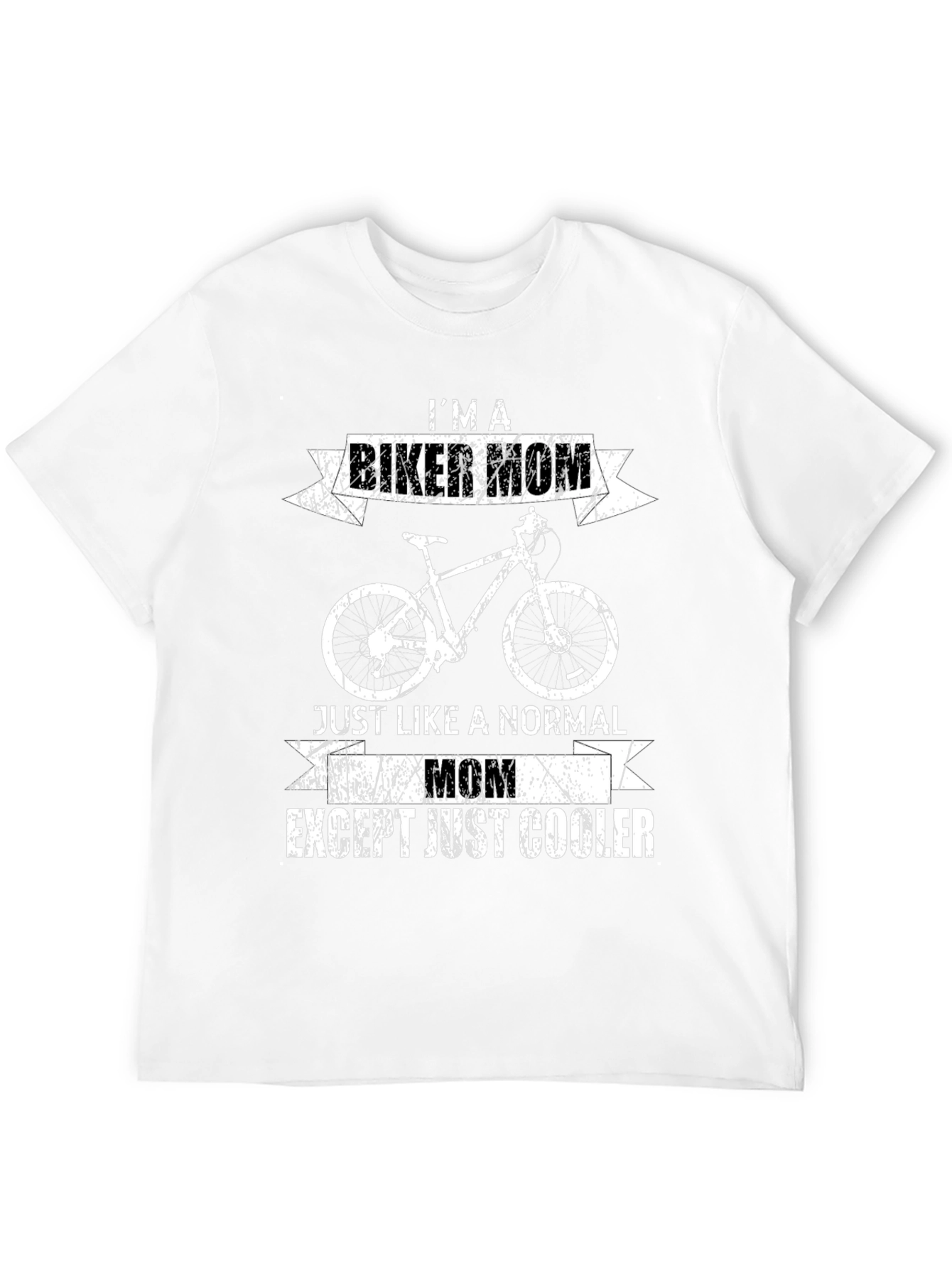 Im a Biker Mom T-Shirt - Cool Graphic Tee