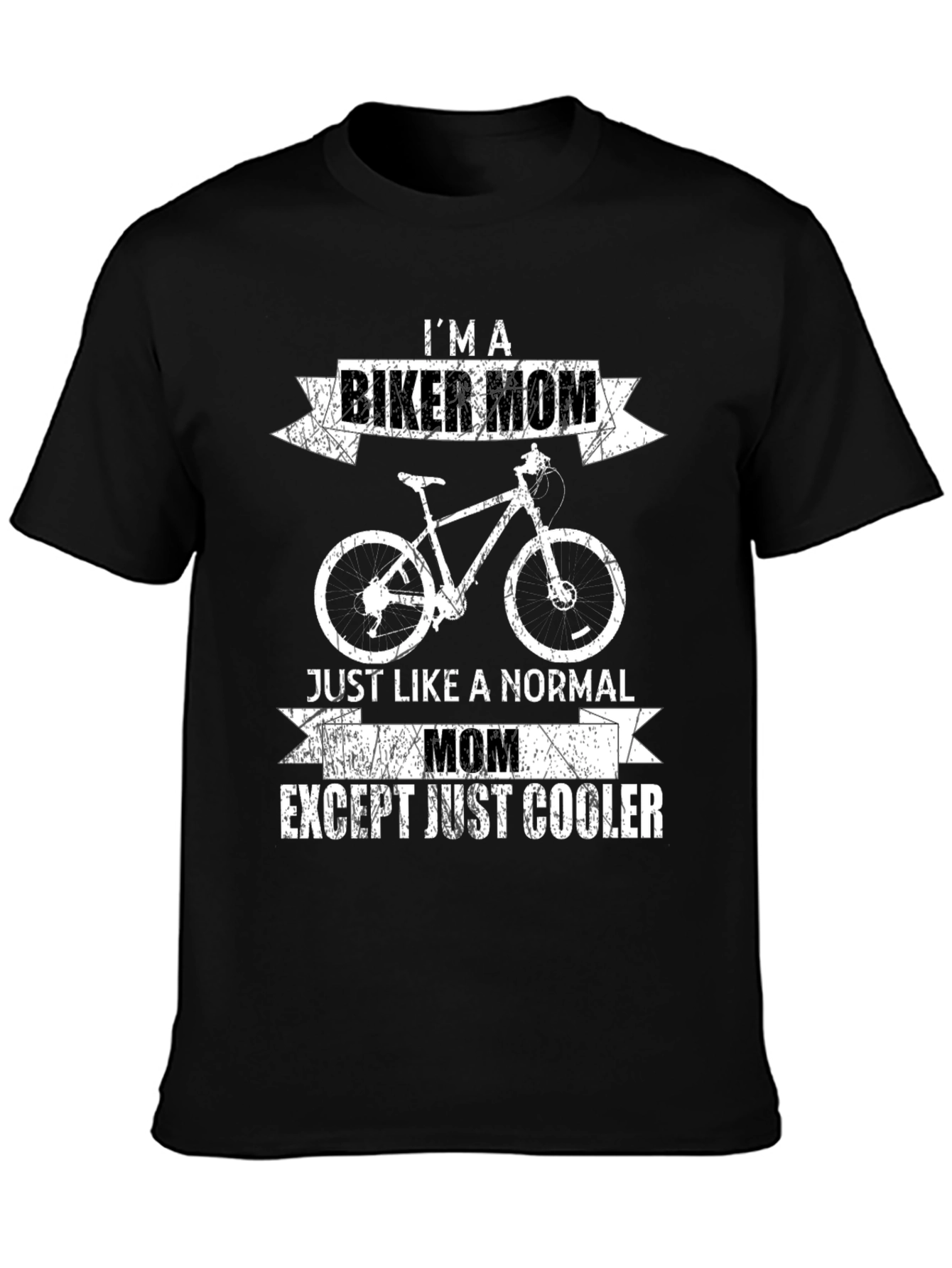 Im a Biker Mom T-Shirt - Cool Graphic Tee