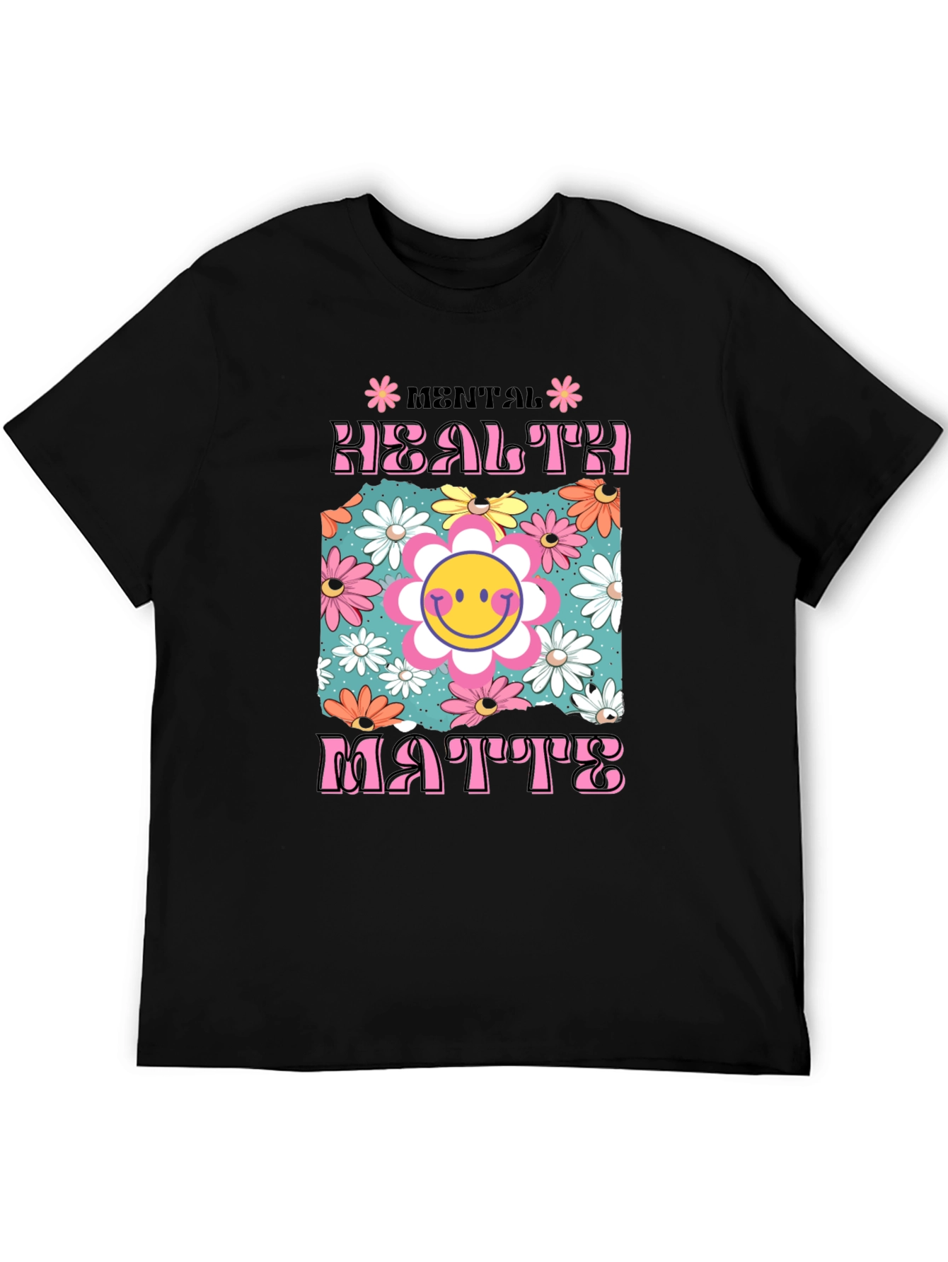 Mental Health Matters Graphic Tee - Positive Vibes