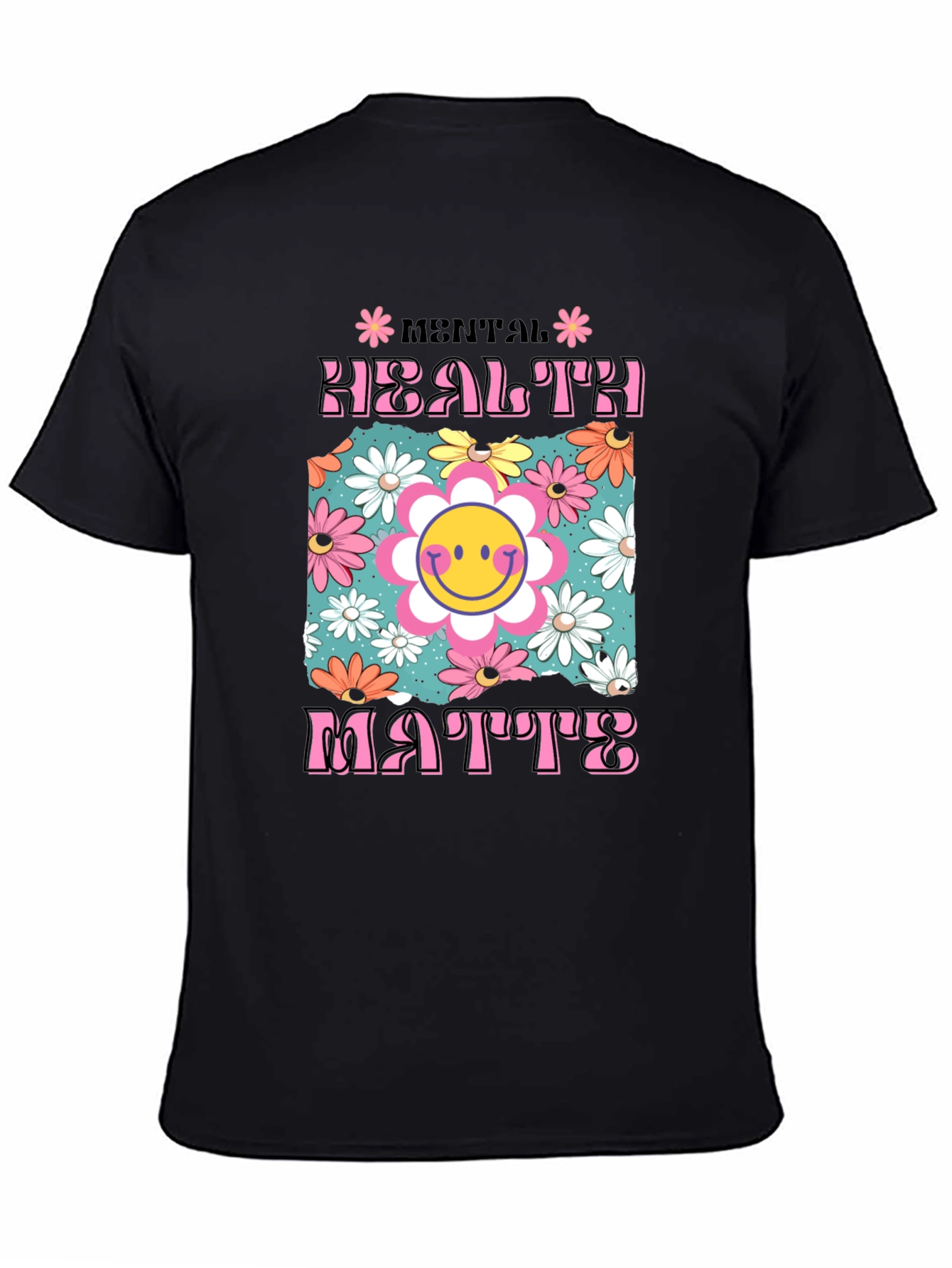 Mental Health Matters Graphic Tee - Positive Vibes