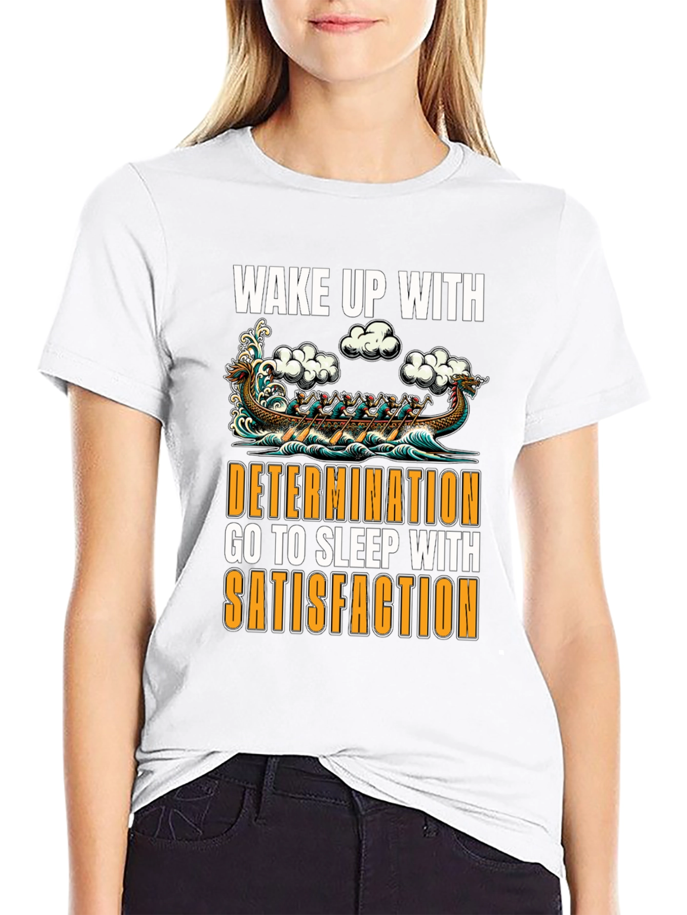 Wake Up With Determination Graphic T-Shirt