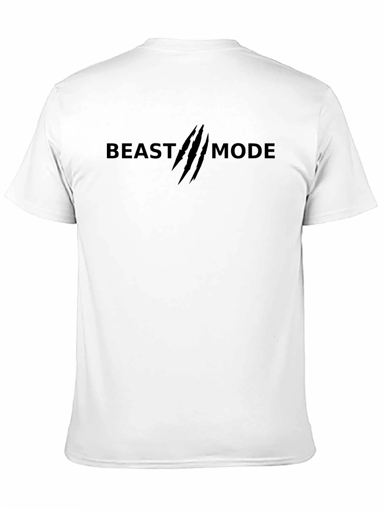 Beast Mode Graphic Tee - Black Cotton T-Shirt