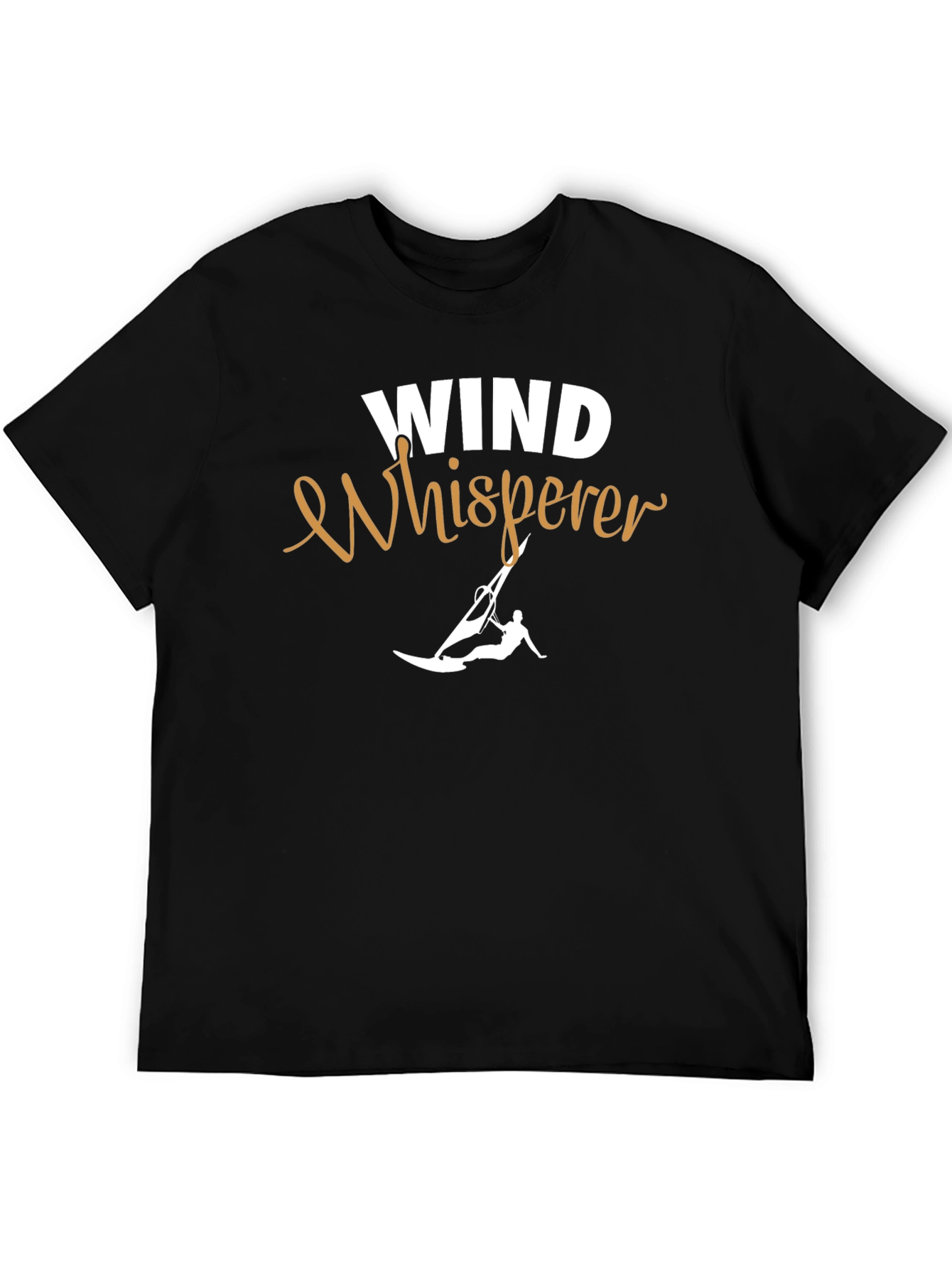 Wind Whisperer T-Shirt - Black Graphic Tee
