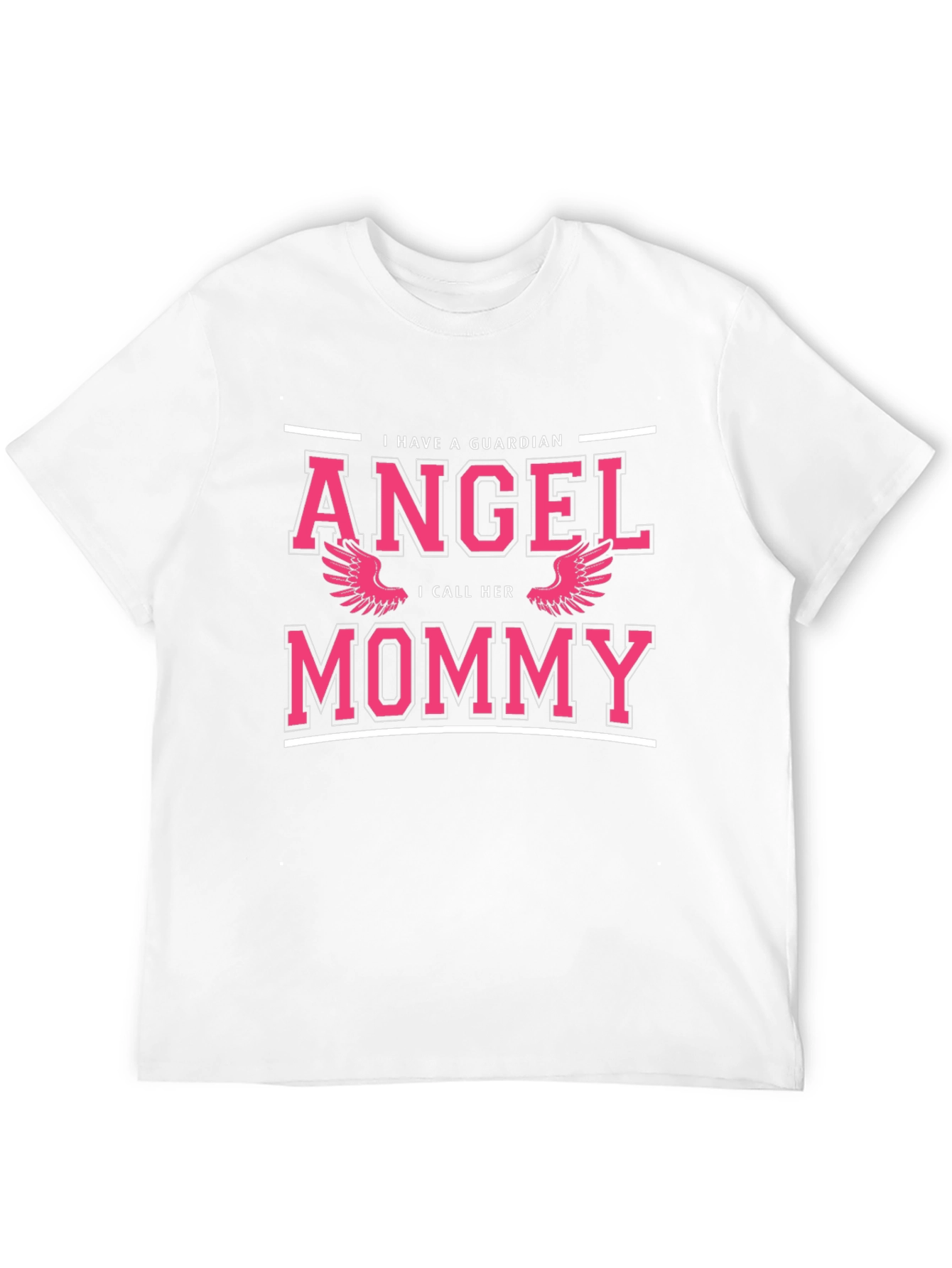 Guardian Angel Mommy Graphic T-Shirt