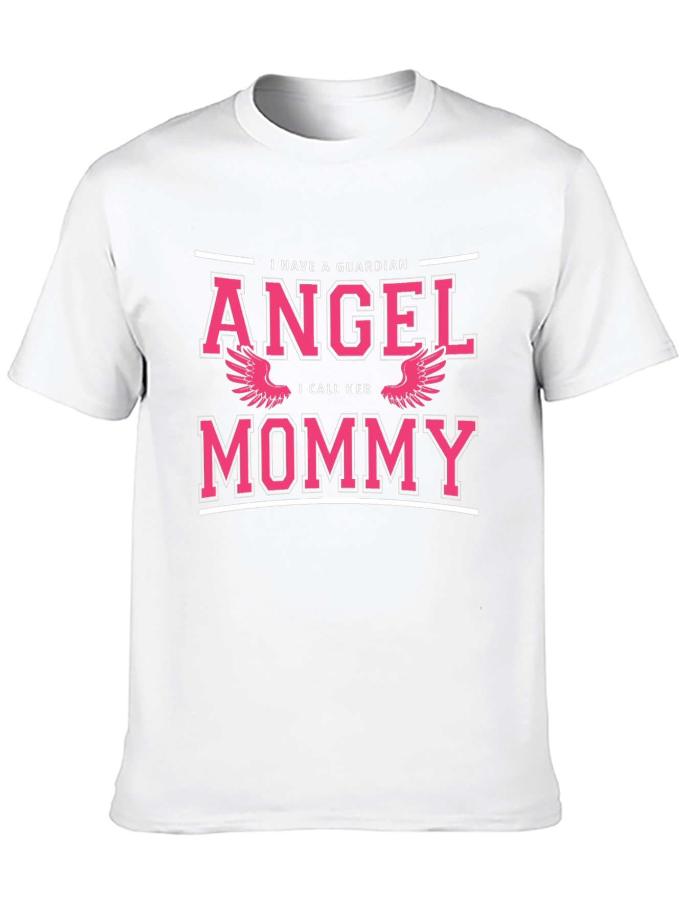Guardian Angel Mommy Graphic T-Shirt