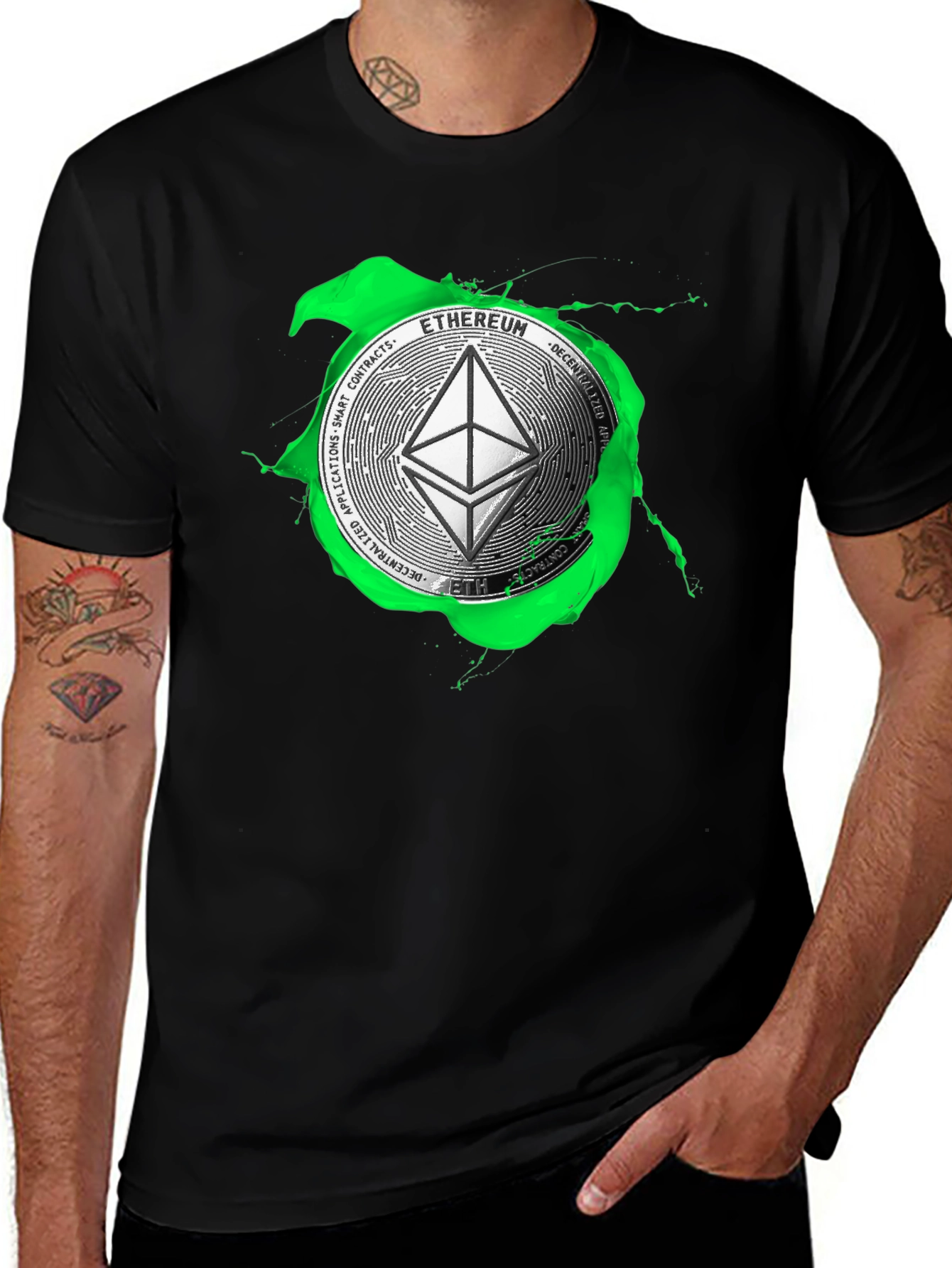 Ethereum Crypto Graphic Tee
