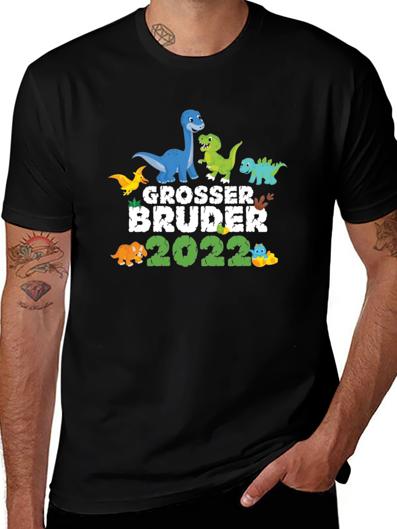 Grosser Bruder 2022 Dinosaur T-Shirt