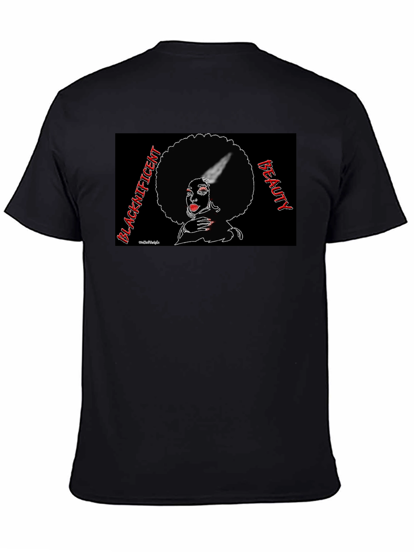 Blacknificent Beauty Graphic T-Shirt
