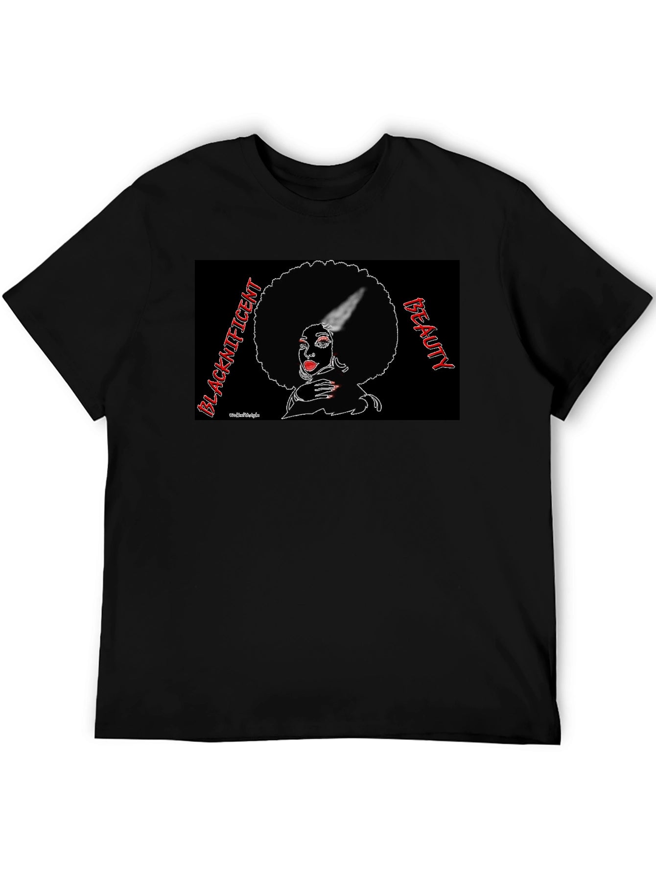 Blacknificent Beauty Graphic T-Shirt