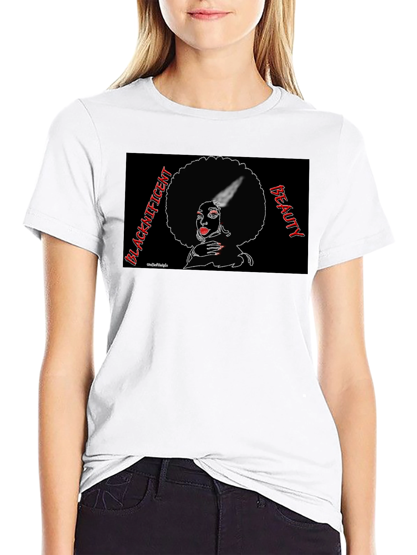 Blacknificent Beauty Graphic T-Shirt