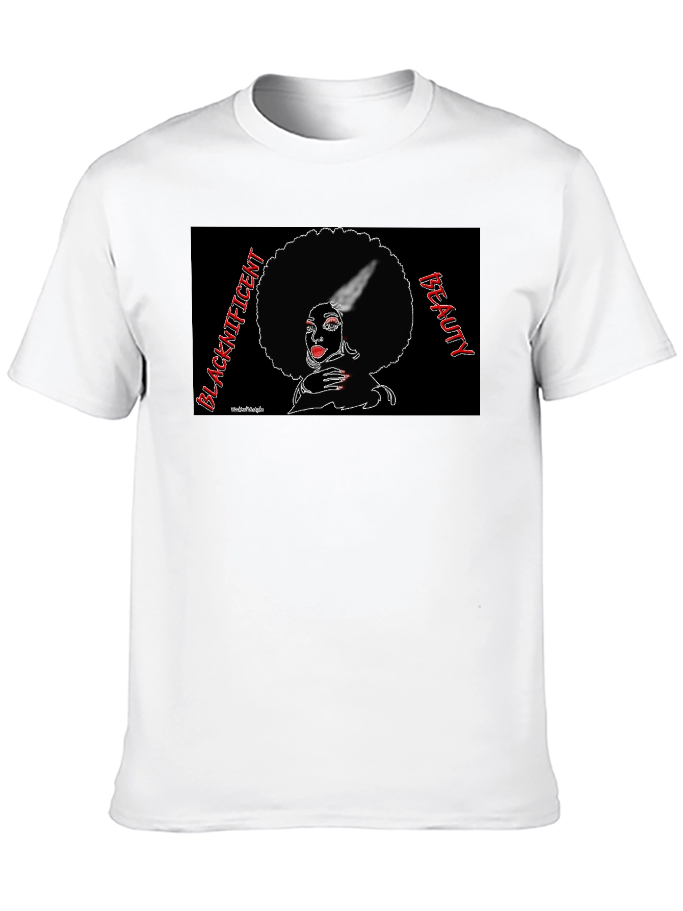 Blacknificent Beauty Graphic T-Shirt