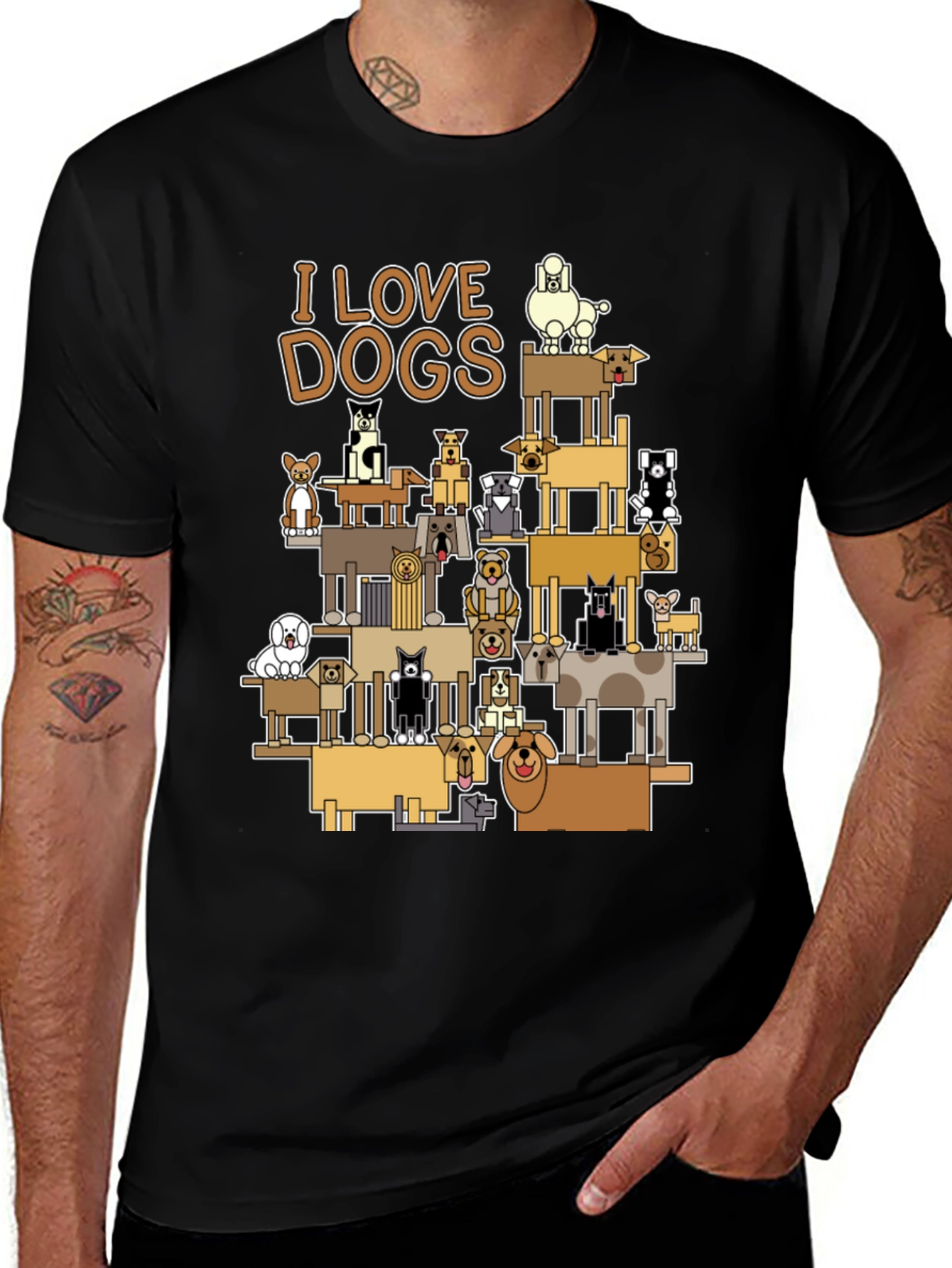 I Love Dogs T-Shirt