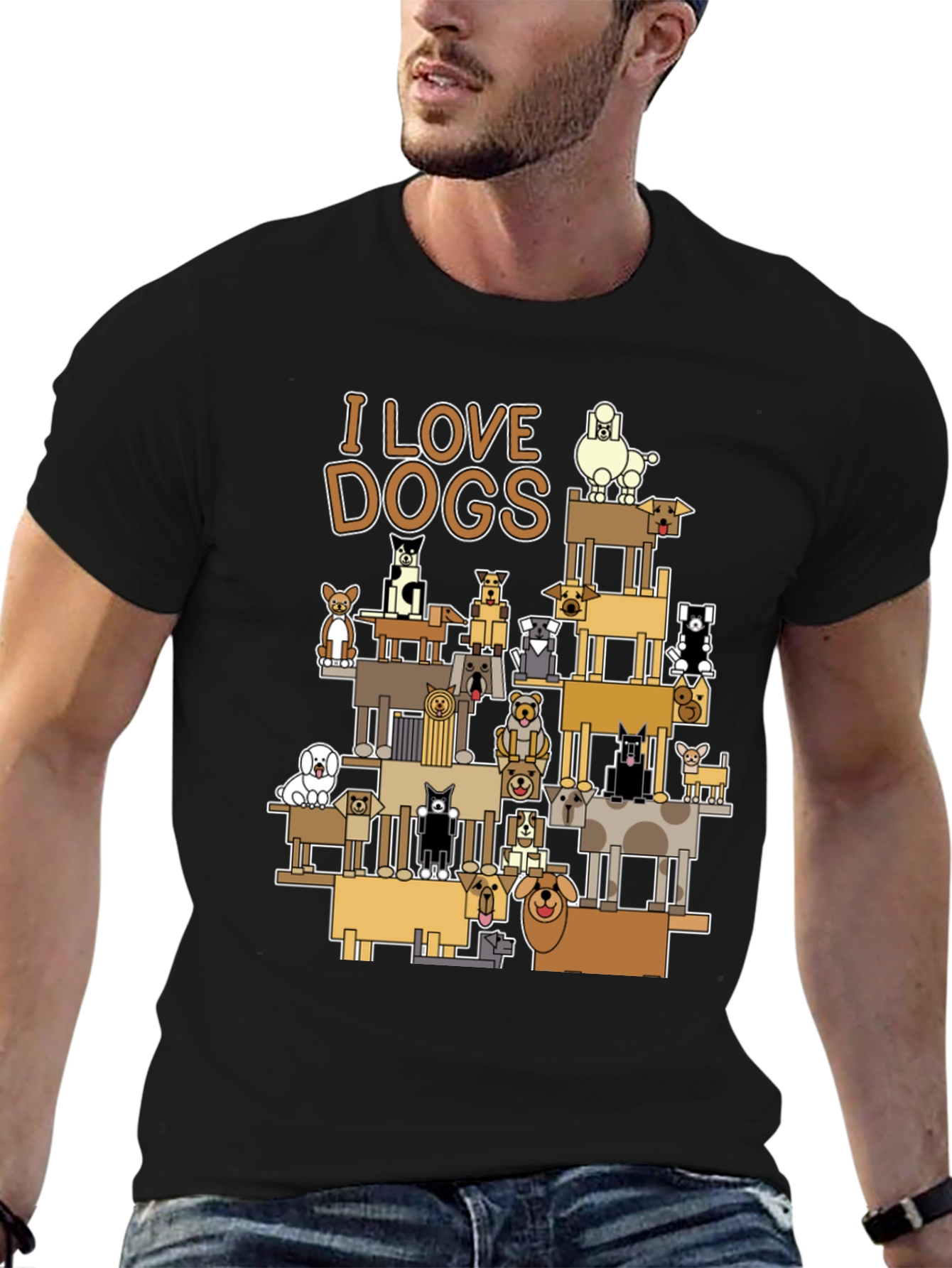 I Love Dogs T-Shirt