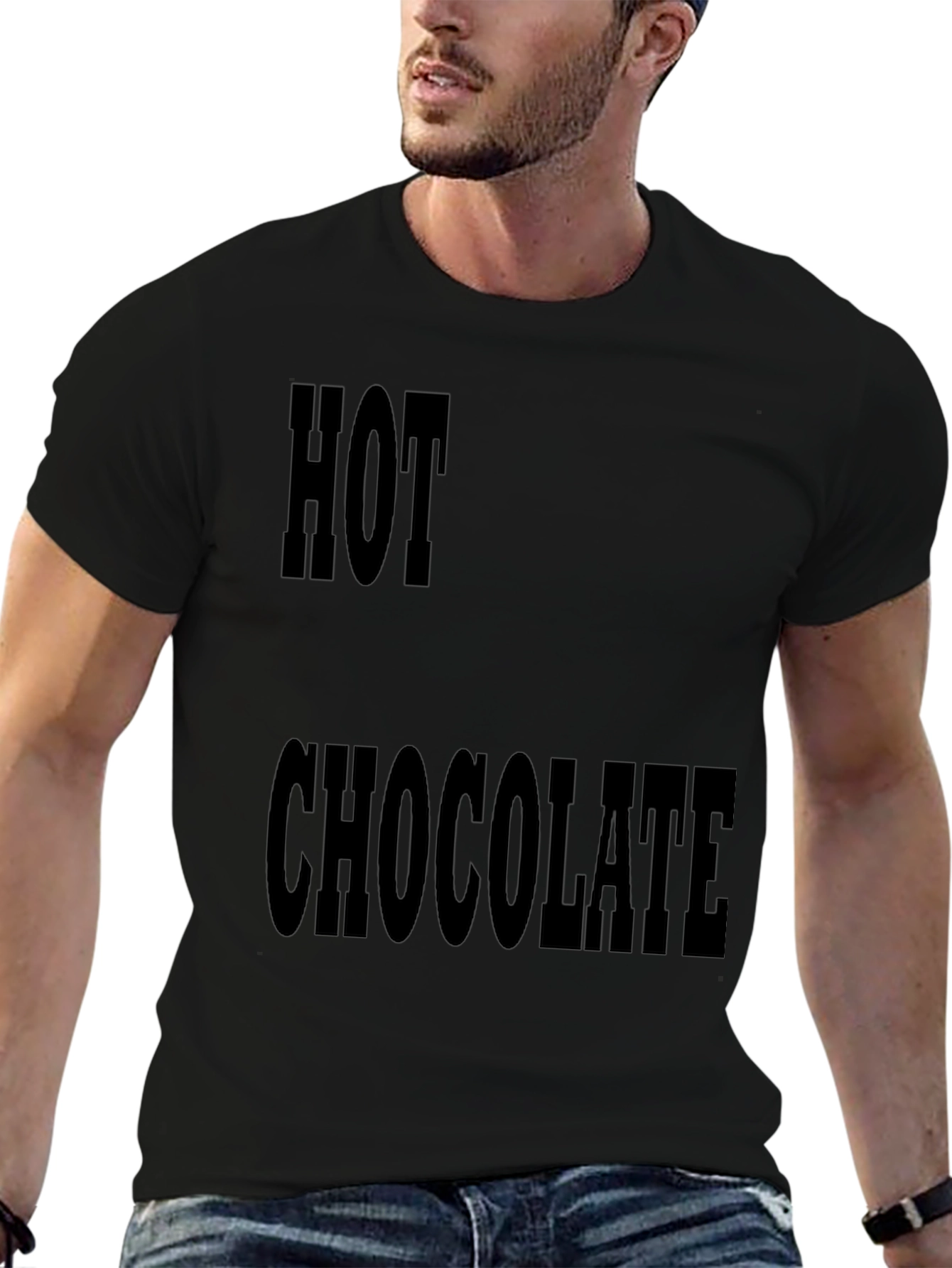 Hot Chocolate Graphic Tee - Stylish Comfort
