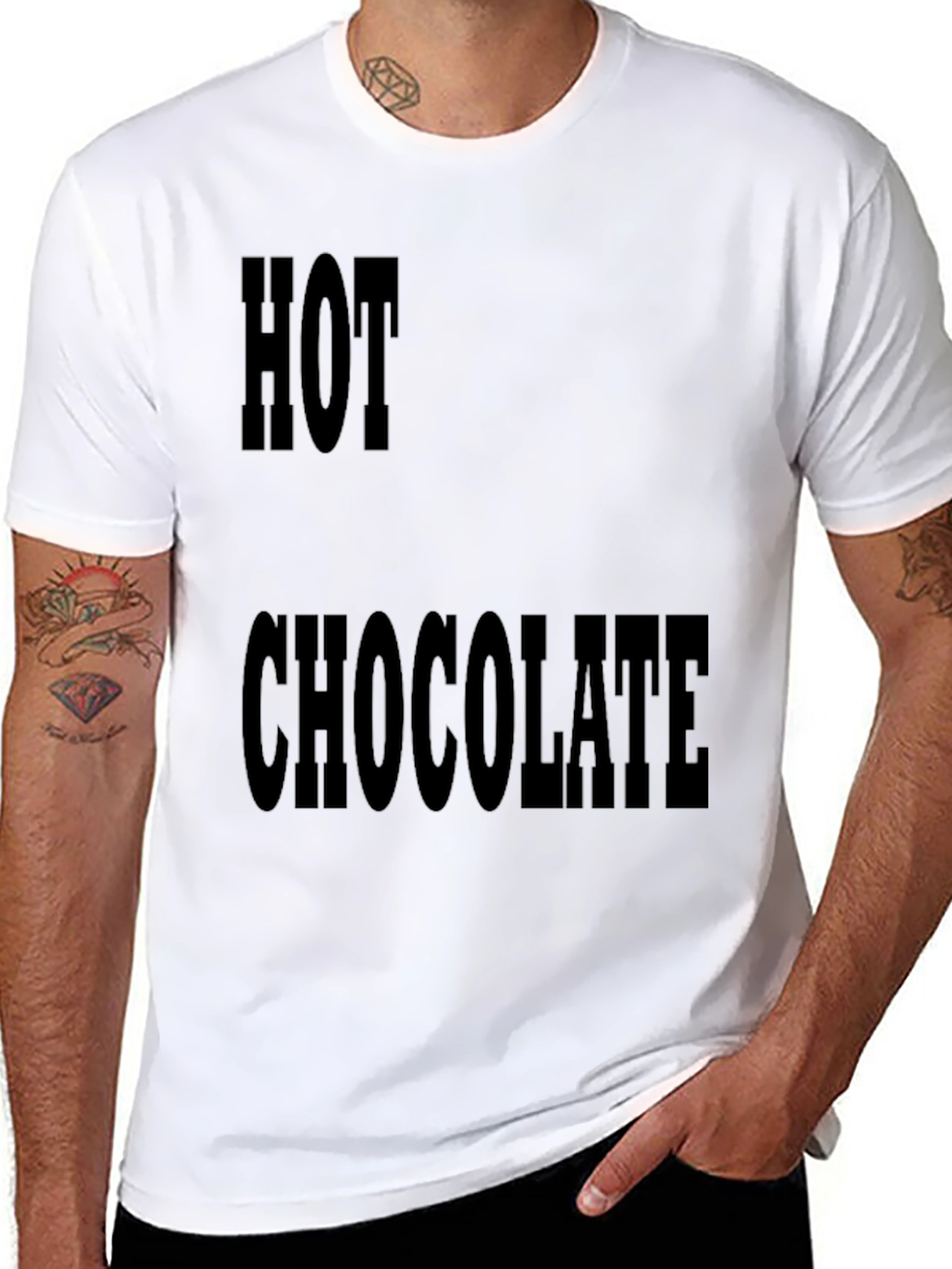 Hot Chocolate Graphic Tee - Stylish Comfort