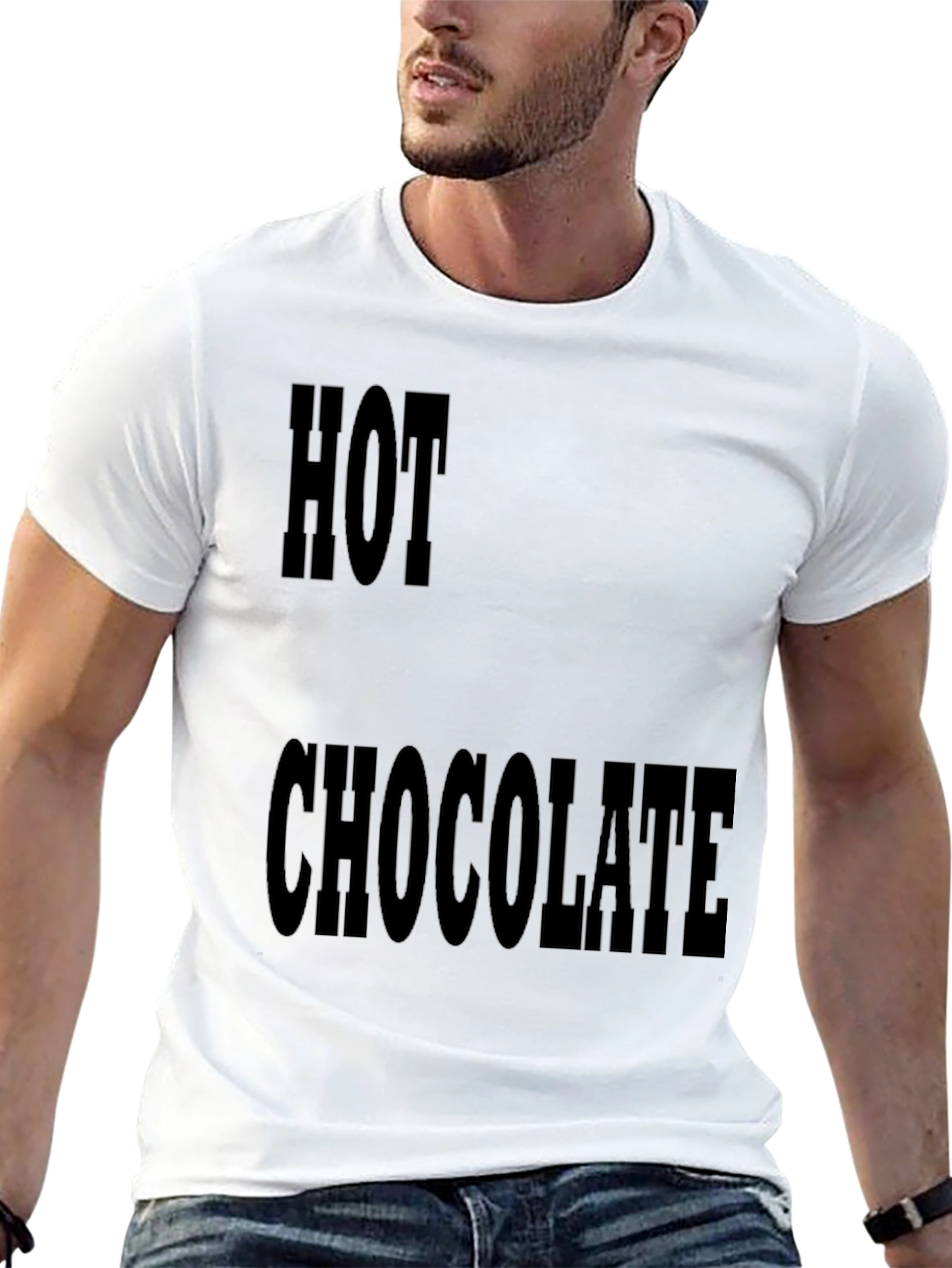 Hot Chocolate Graphic Tee - Stylish Comfort